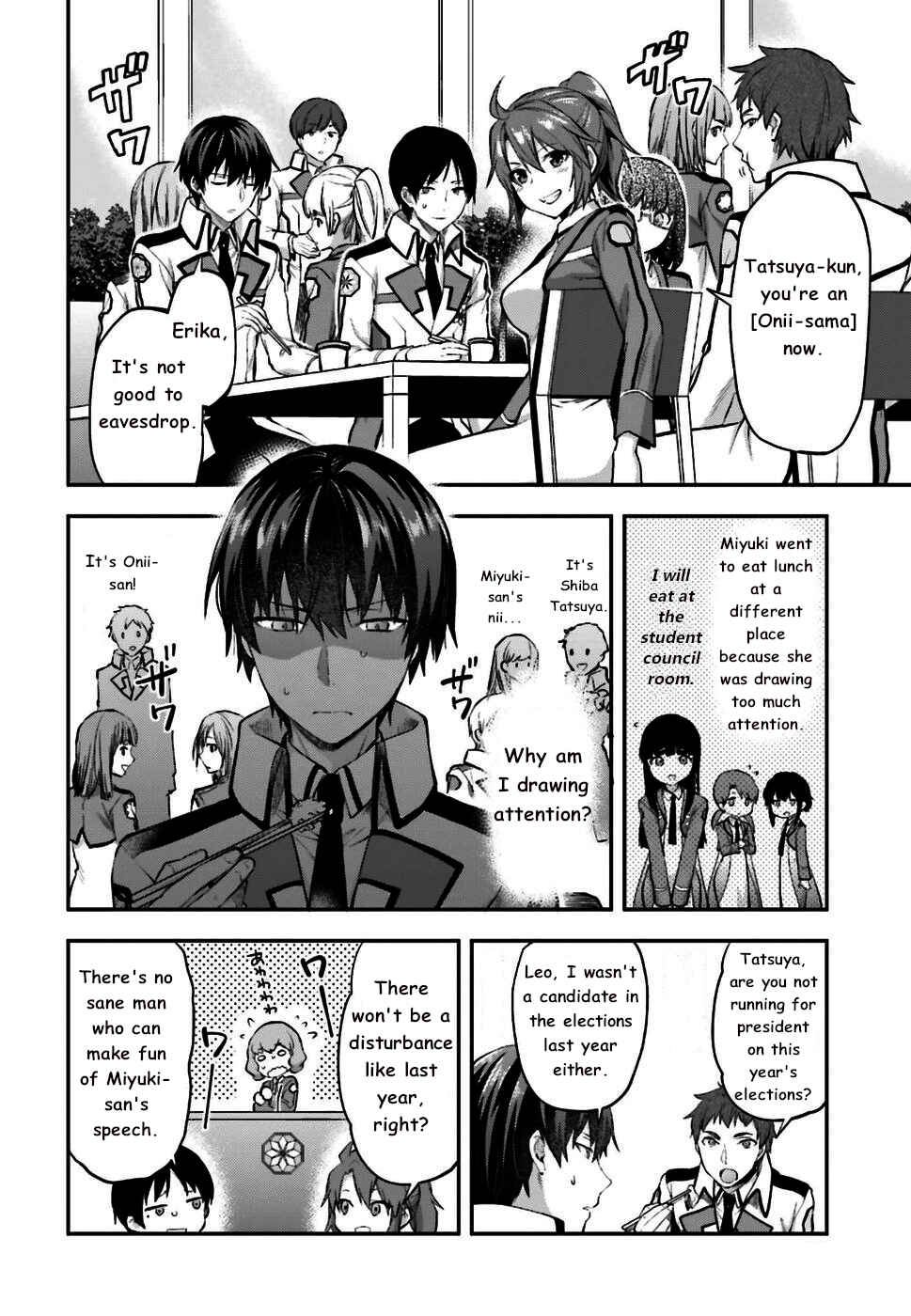 Page 7 Chapter 2 Mahouka Koukou no Rettousei - Koto Nairan-hen
