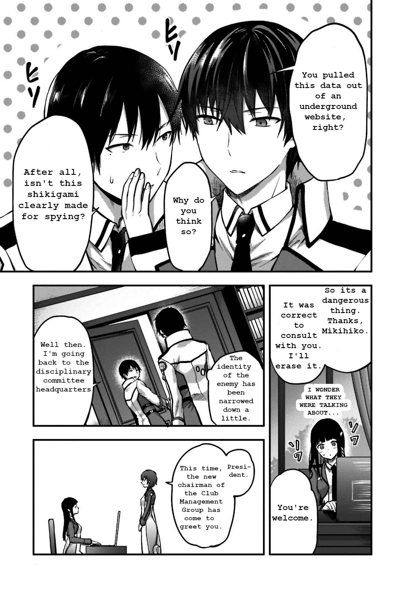 Page 20 Chapter 4 Mahouka Koukou no Rettousei - Koto Nairan-hen
