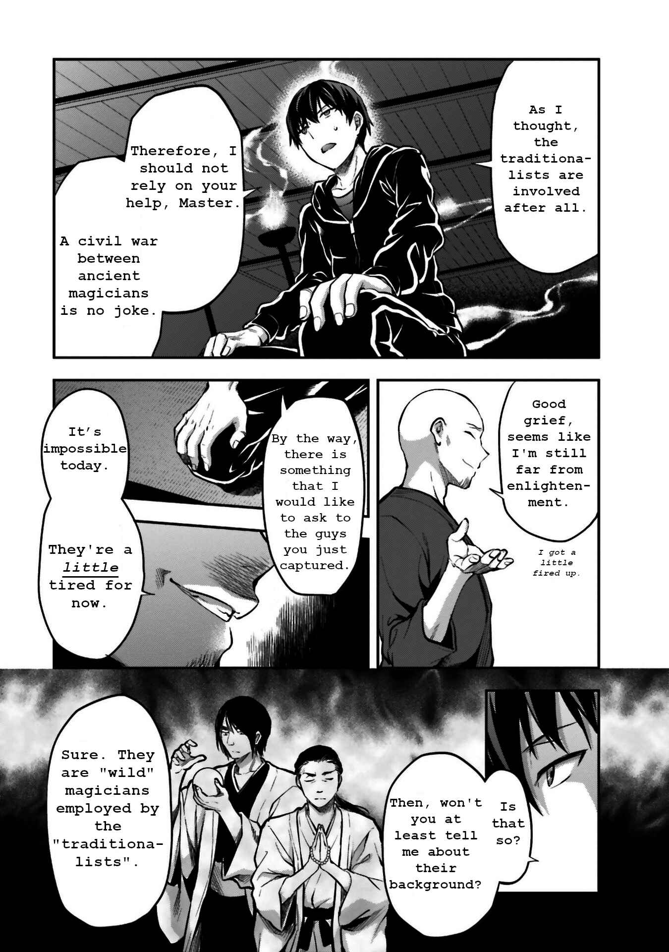 Page 8 Chapter 4 Mahouka Koukou no Rettousei - Koto Nairan-hen