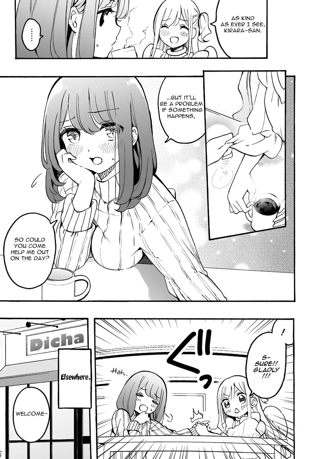 Page 7 Chapter 9 Watashi, Elite Tenshi desu ga Nankoufuraku na JK ni Komattemasu!