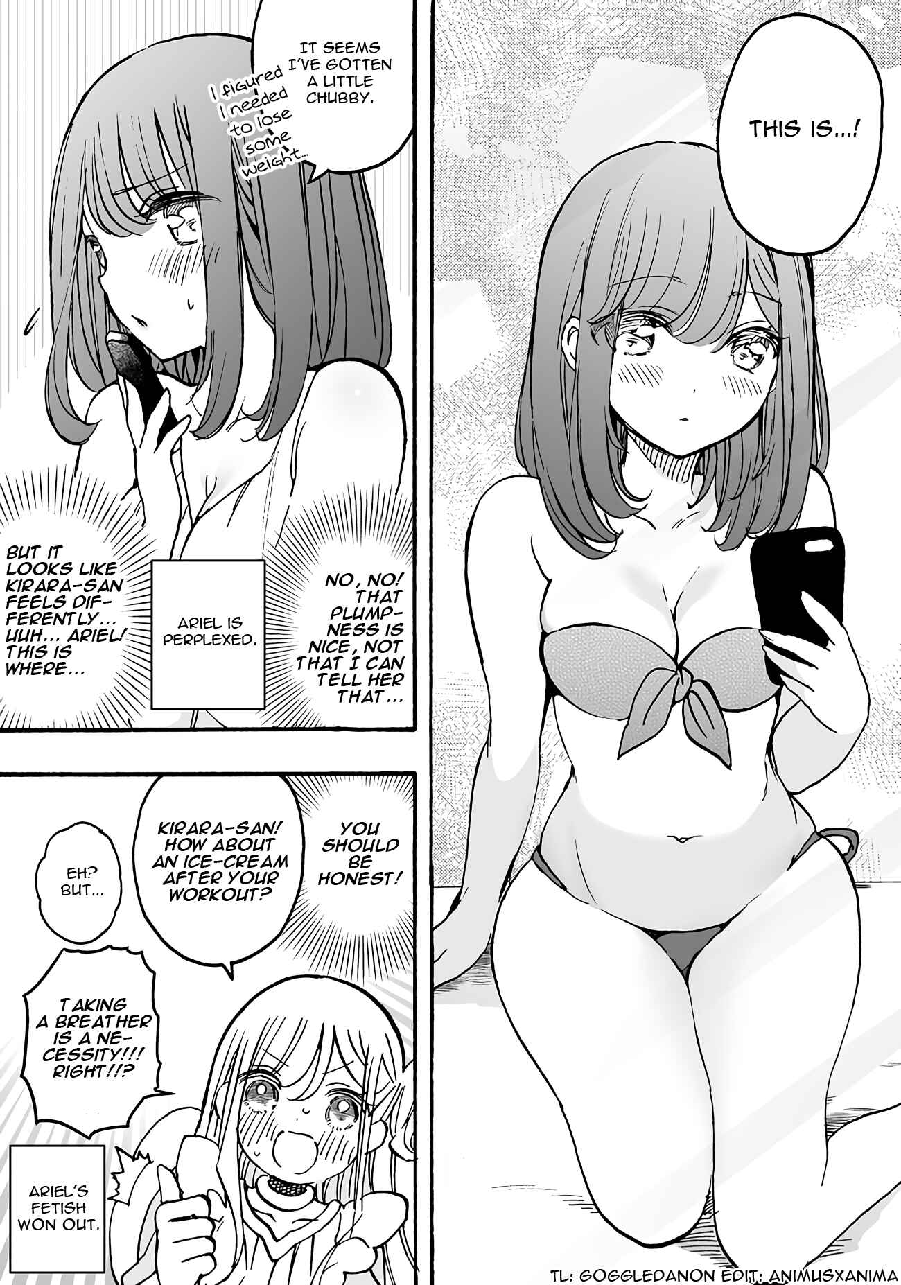 Page 3 Chapter 13.10 Watashi, Elite Tenshi desu ga Nankoufuraku na JK ni Komattemasu!