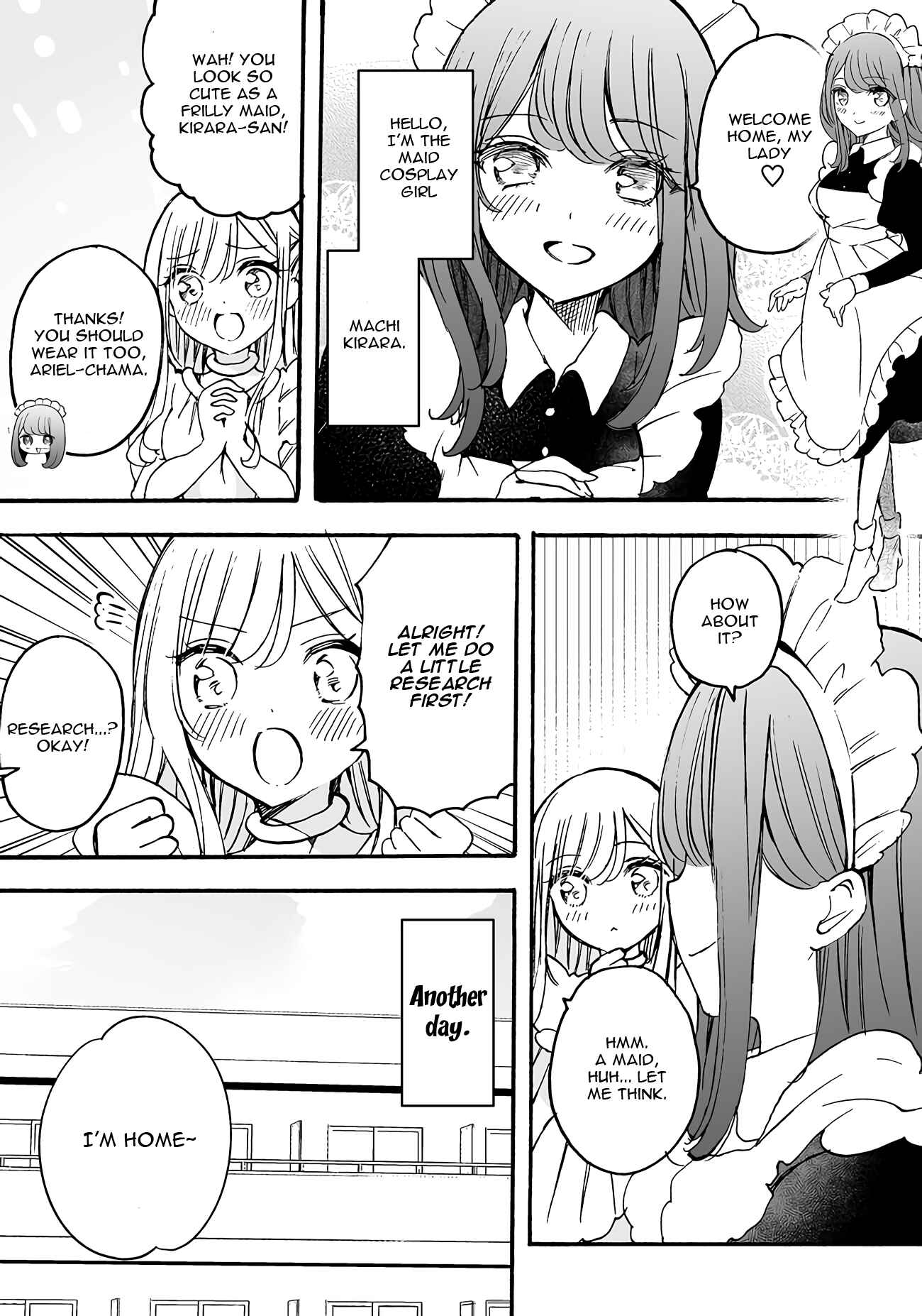 Page 1 Chapter 13.12 Watashi, Elite Tenshi desu ga Nankoufuraku na JK ni Komattemasu!