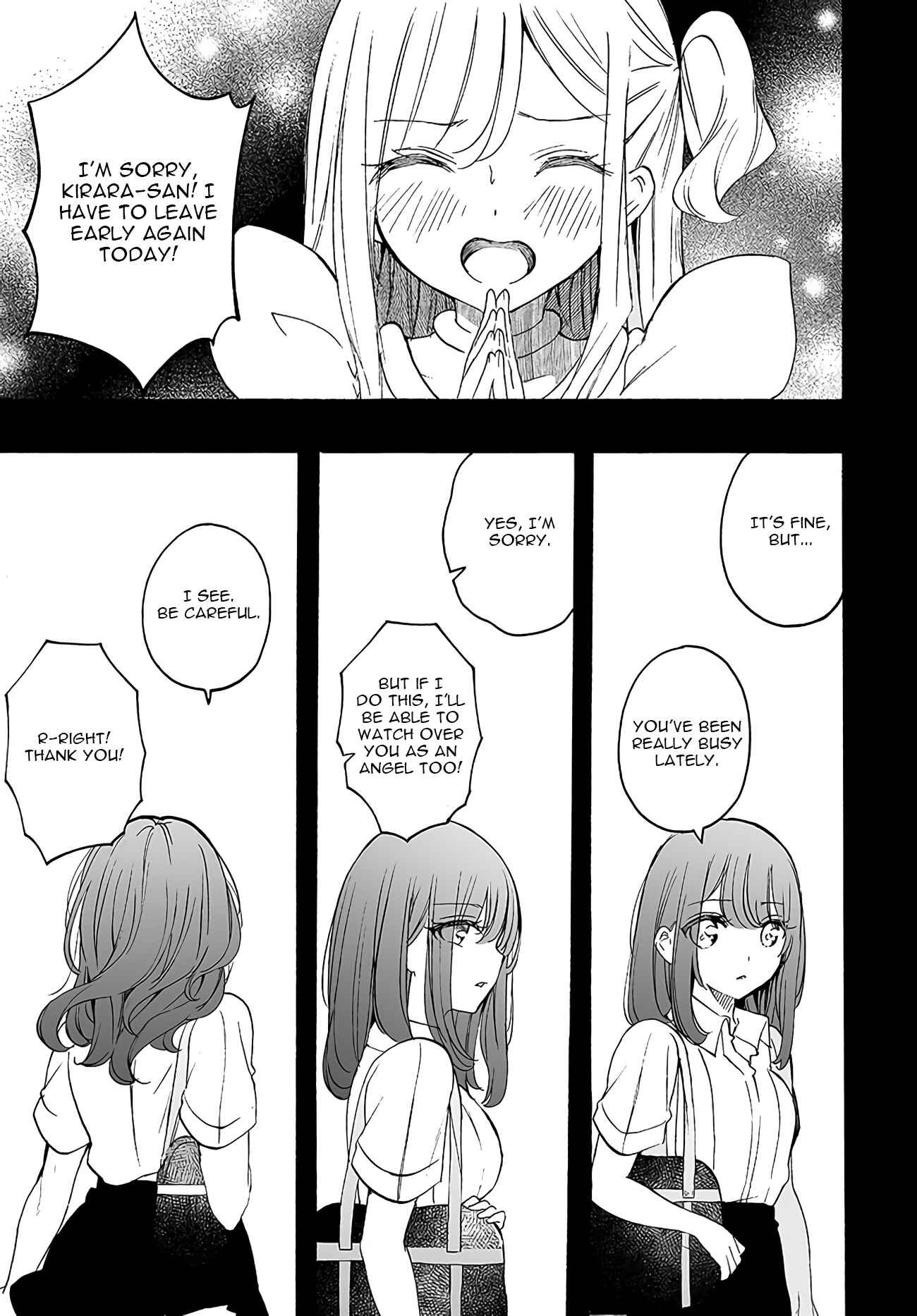 Page 9 Chapter 14 Watashi, Elite Tenshi desu ga Nankoufuraku na JK ni Komattemasu!