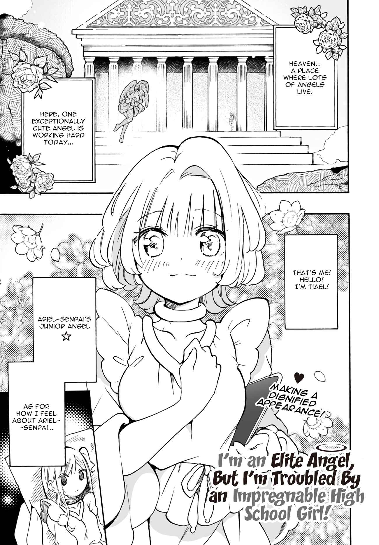 Page 1 Chapter 11 Watashi, Elite Tenshi desu ga Nankoufuraku na JK ni Komattemasu!