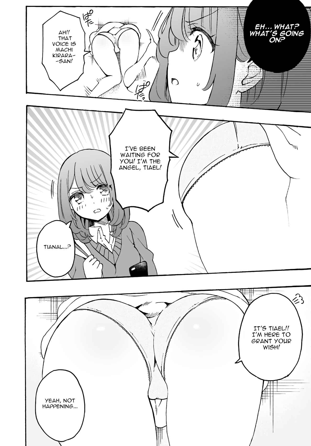 Page 8 Chapter 11 Watashi, Elite Tenshi desu ga Nankoufuraku na JK ni Komattemasu!