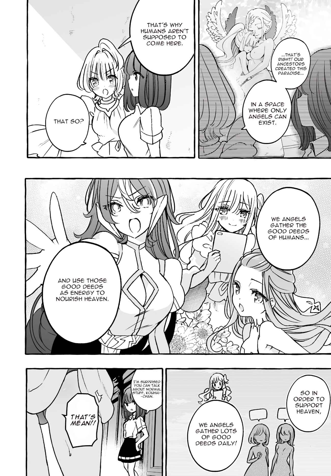 Page 6 Chapter 19 Watashi, Elite Tenshi desu ga Nankoufuraku na JK ni Komattemasu!