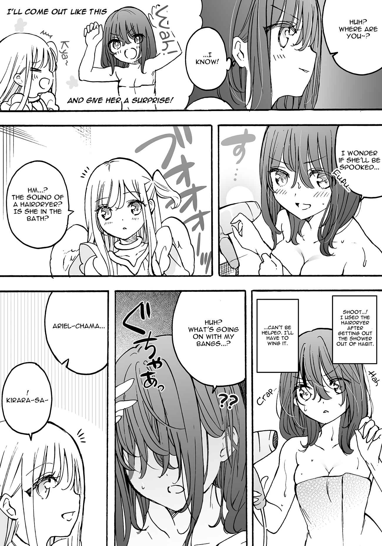 Page 2 Chapter 13.5 Watashi, Elite Tenshi desu ga Nankoufuraku na JK ni Komattemasu!