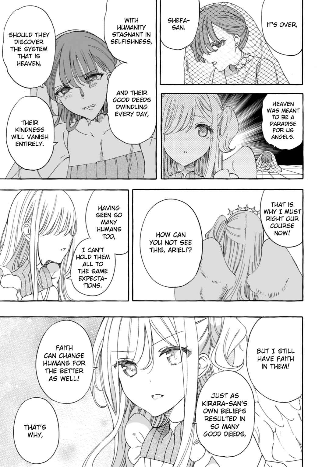 Page 19 Chapter 24 Watashi, Elite Tenshi desu ga Nankoufuraku na JK ni Komattemasu!