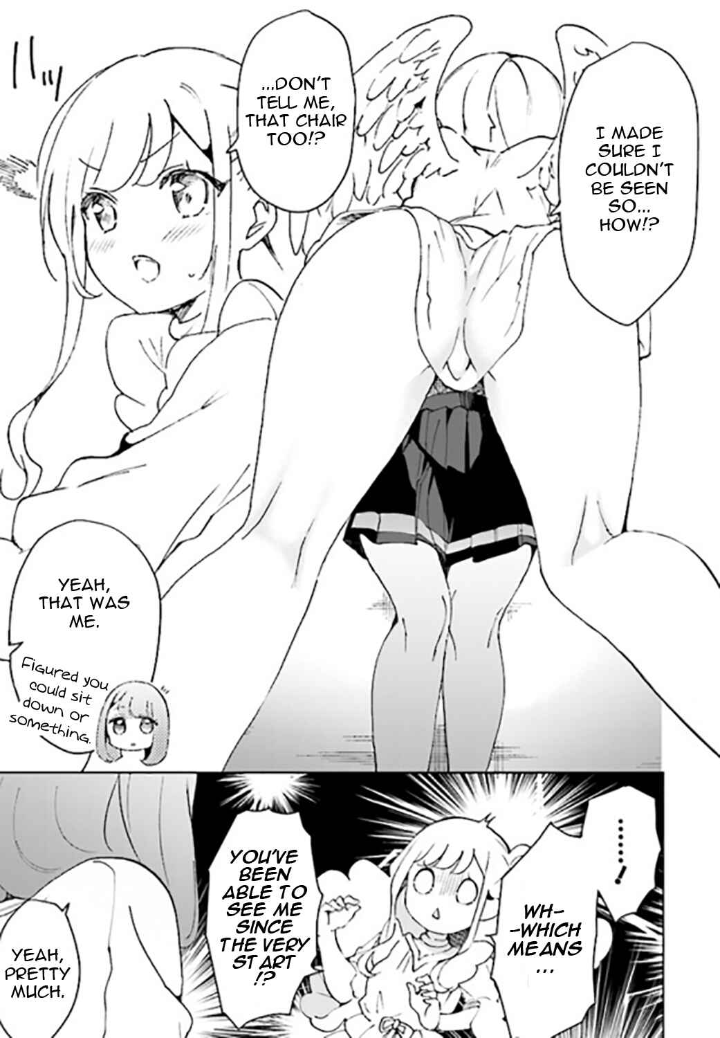 Page 15 Chapter 2 Watashi, Elite Tenshi desu ga Nankoufuraku na JK ni Komattemasu!