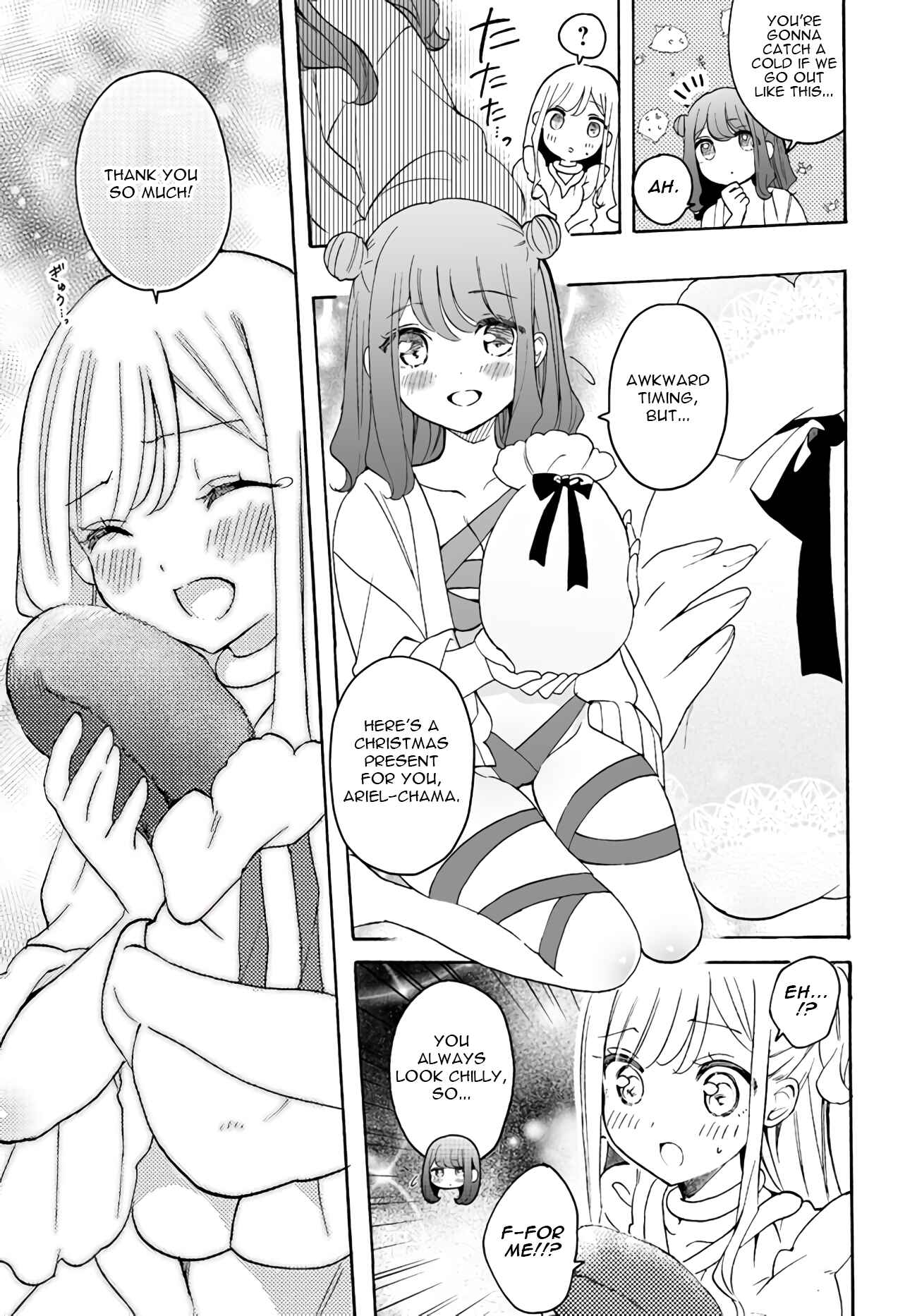 Page 11 Chapter 10.02 Watashi, Elite Tenshi desu ga Nankoufuraku na JK ni Komattemasu!