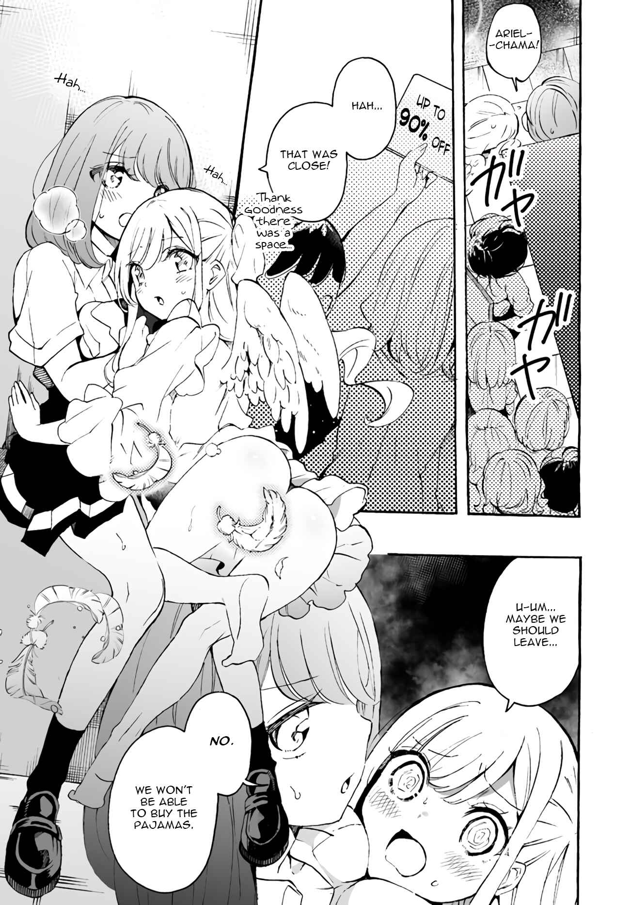 Page 9 Chapter 6 Watashi, Elite Tenshi desu ga Nankoufuraku na JK ni Komattemasu!