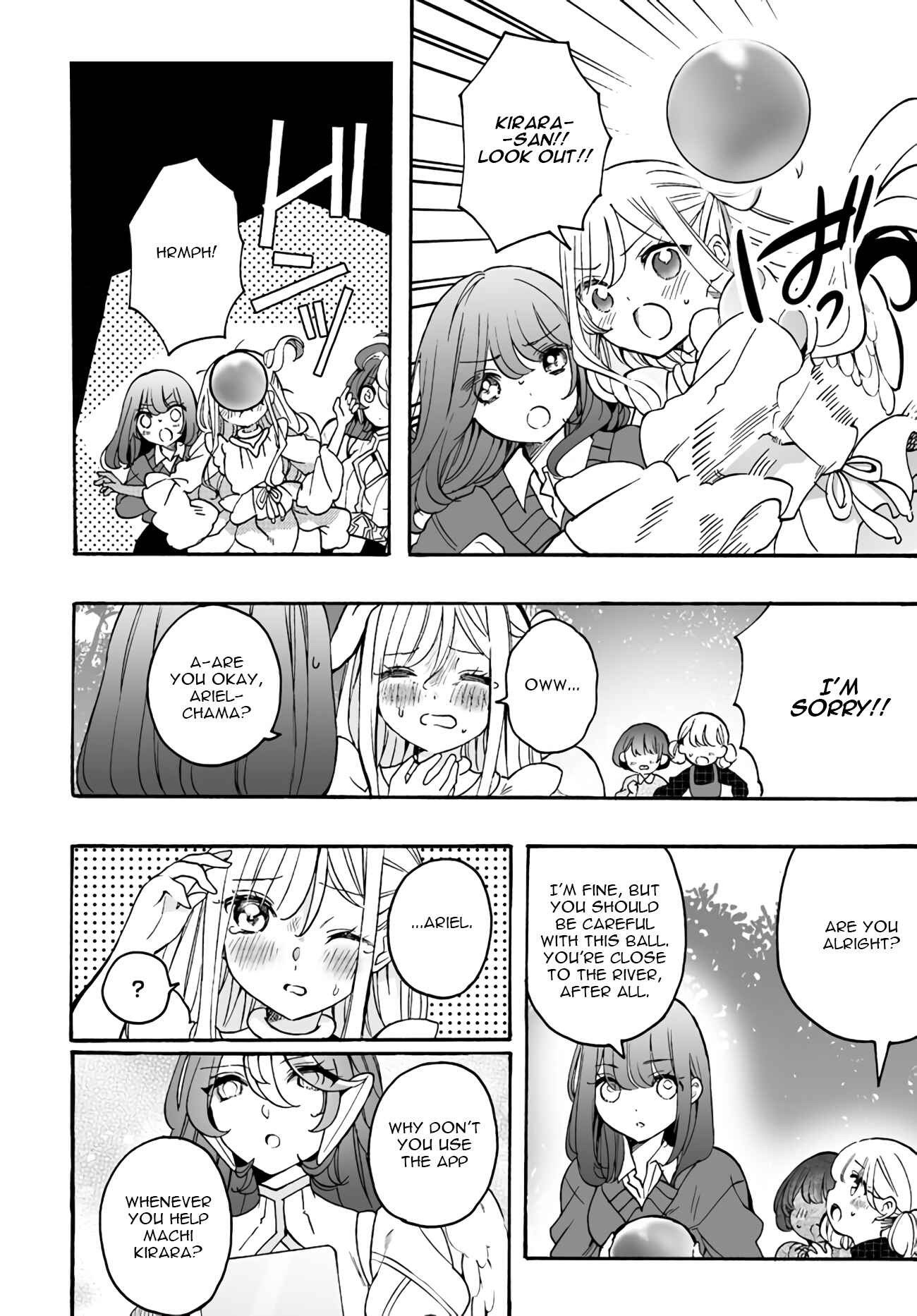 Page 8 Chapter 13.01 Watashi, Elite Tenshi desu ga Nankoufuraku na JK ni Komattemasu!
