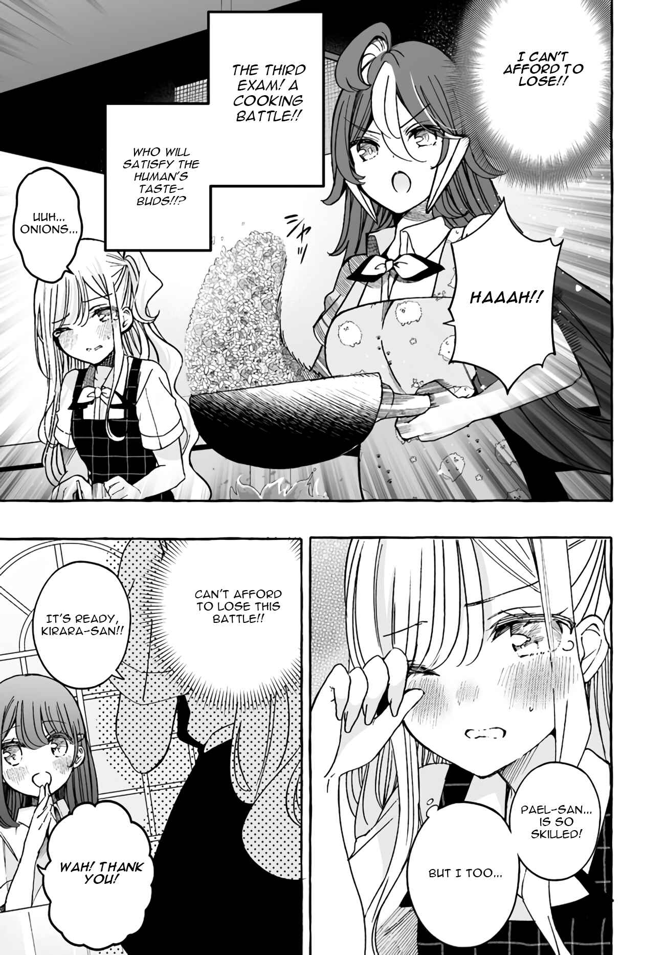 Page 3 Chapter 21 Watashi, Elite Tenshi desu ga Nankoufuraku na JK ni Komattemasu!