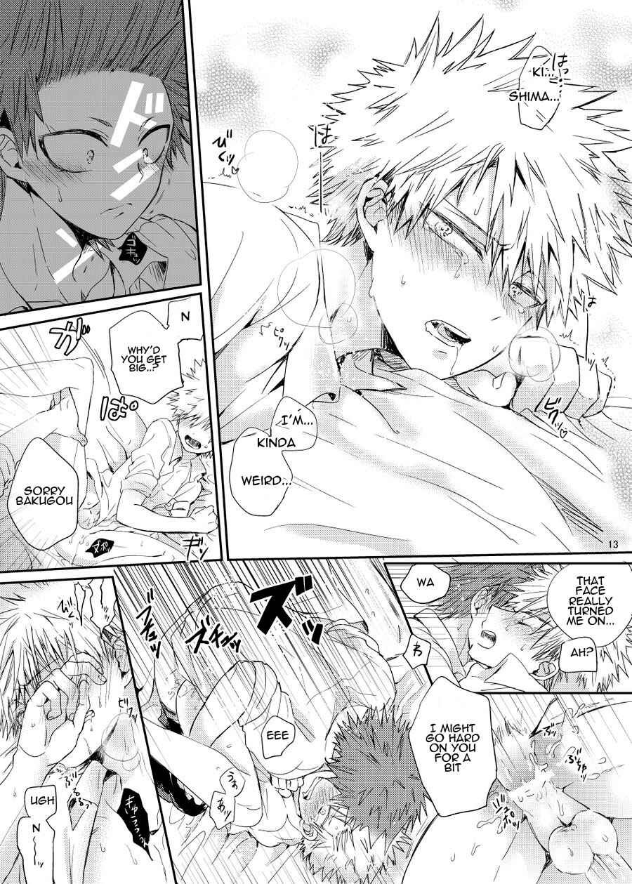 Page 12 Chapter Unknown_fa1c Boku no Hero Academia - Otoko nara komakee koto wa ki ni sunna (Doujinshi)