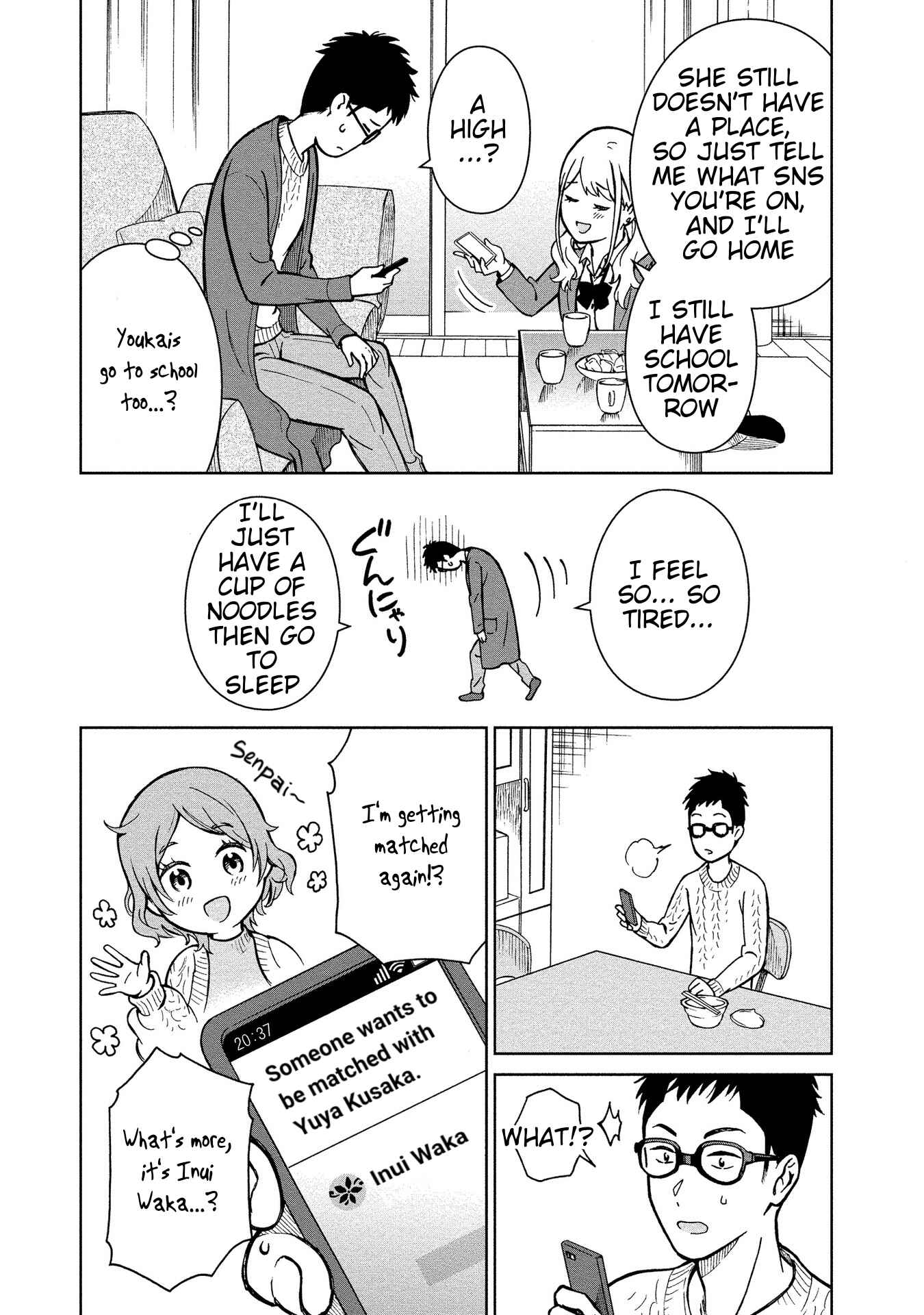 Page 17 Chapter 2 Monokano - Mononoke Kanojo-tachi to Matching Shita Shushoku no Ore