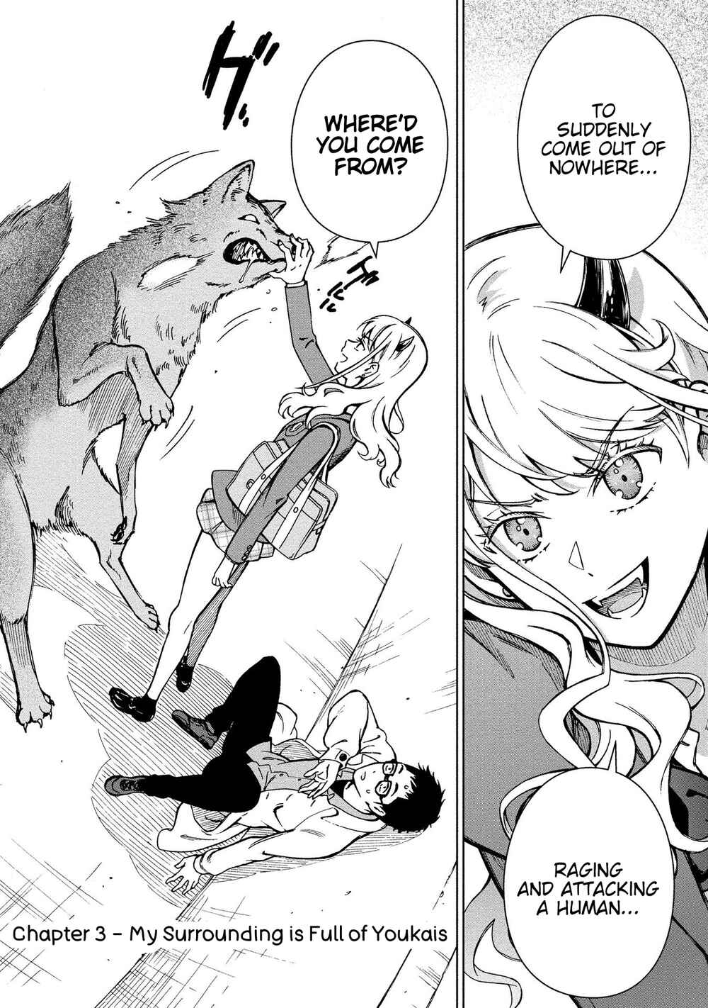 Page 1 Chapter 3 Monokano - Mononoke Kanojo-tachi to Matching Shita Shushoku no Ore