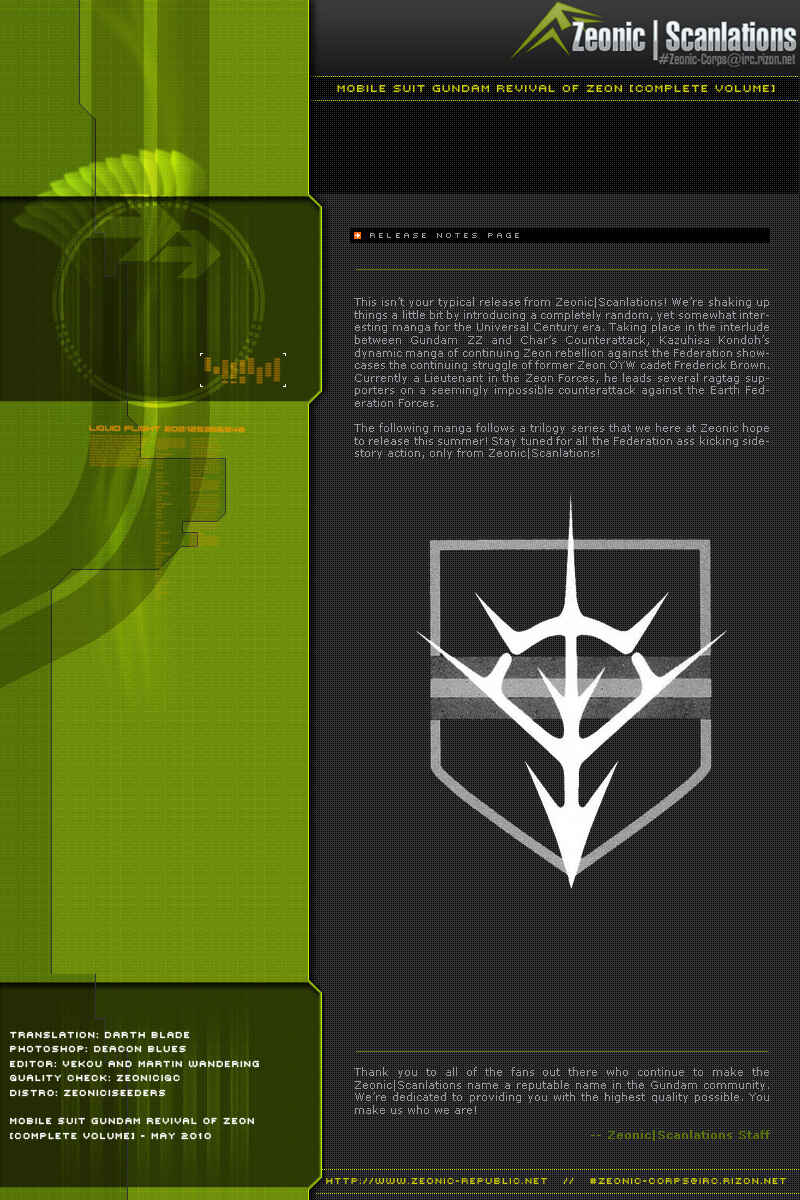Page 31 Chapter 4 Mobile Suit Gundam - The Revival of Zeon