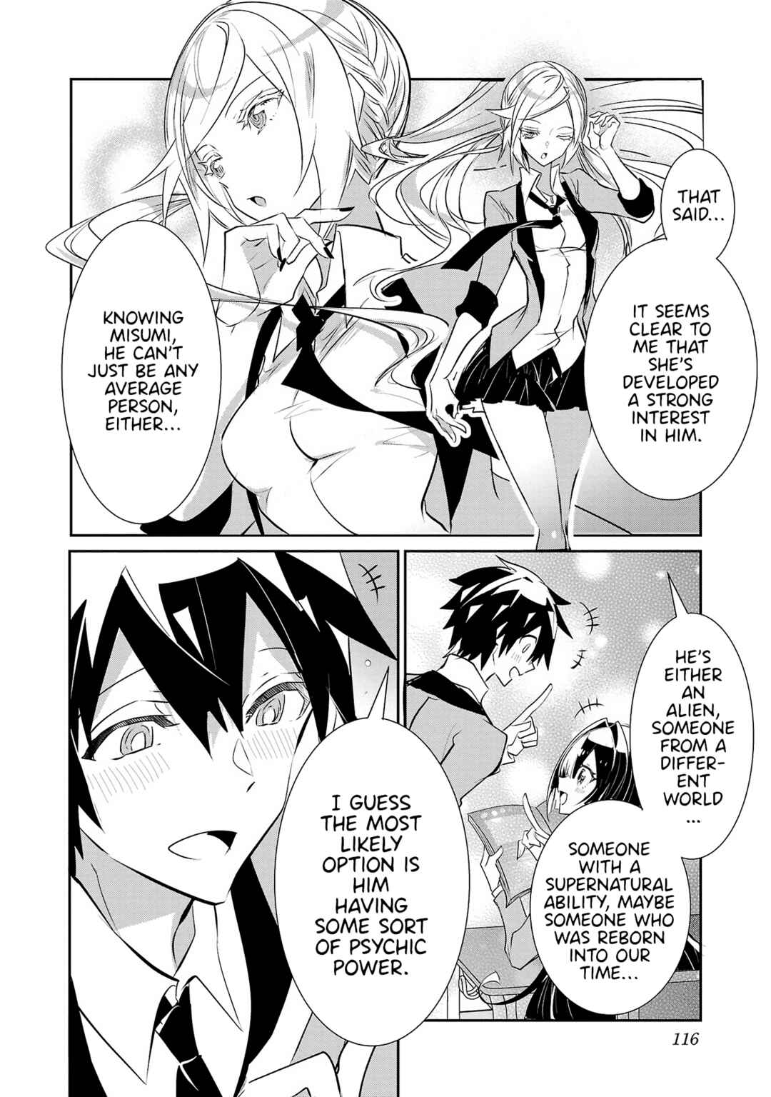 Page 6 Chapter 13 Misumi-san cant See Through