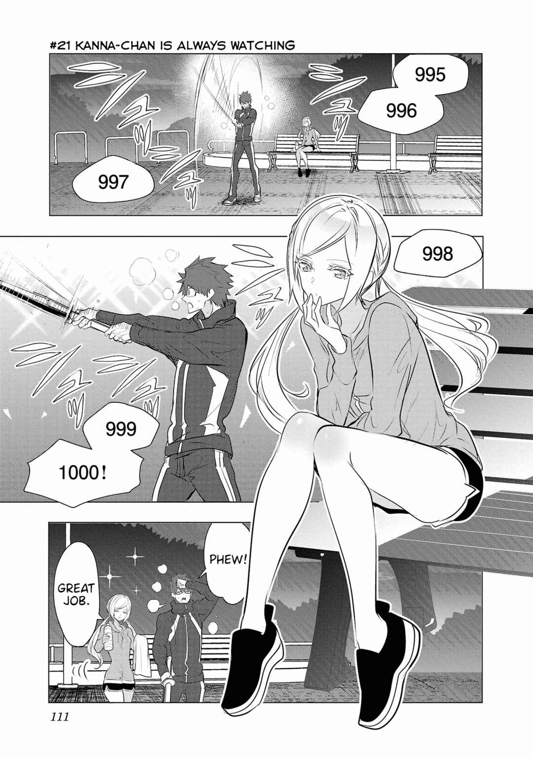Page 1 Chapter 21 Misumi-san cant See Through