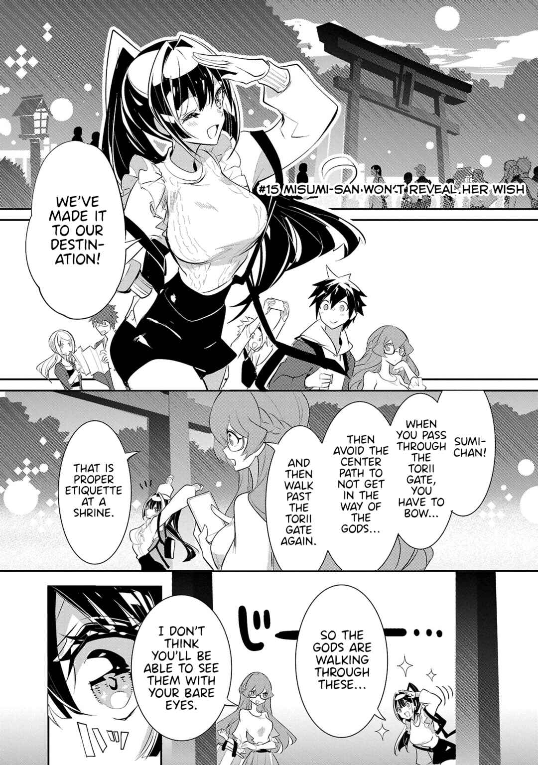 Page 1 Chapter 15 Misumi-san cant See Through