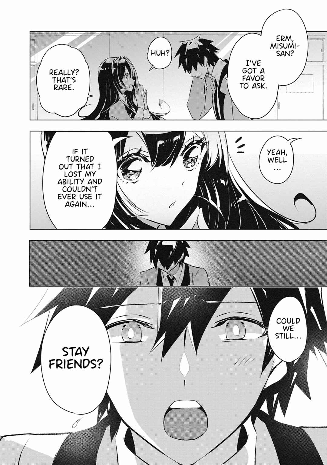 Page 18 Chapter 26 Misumi-san cant See Through