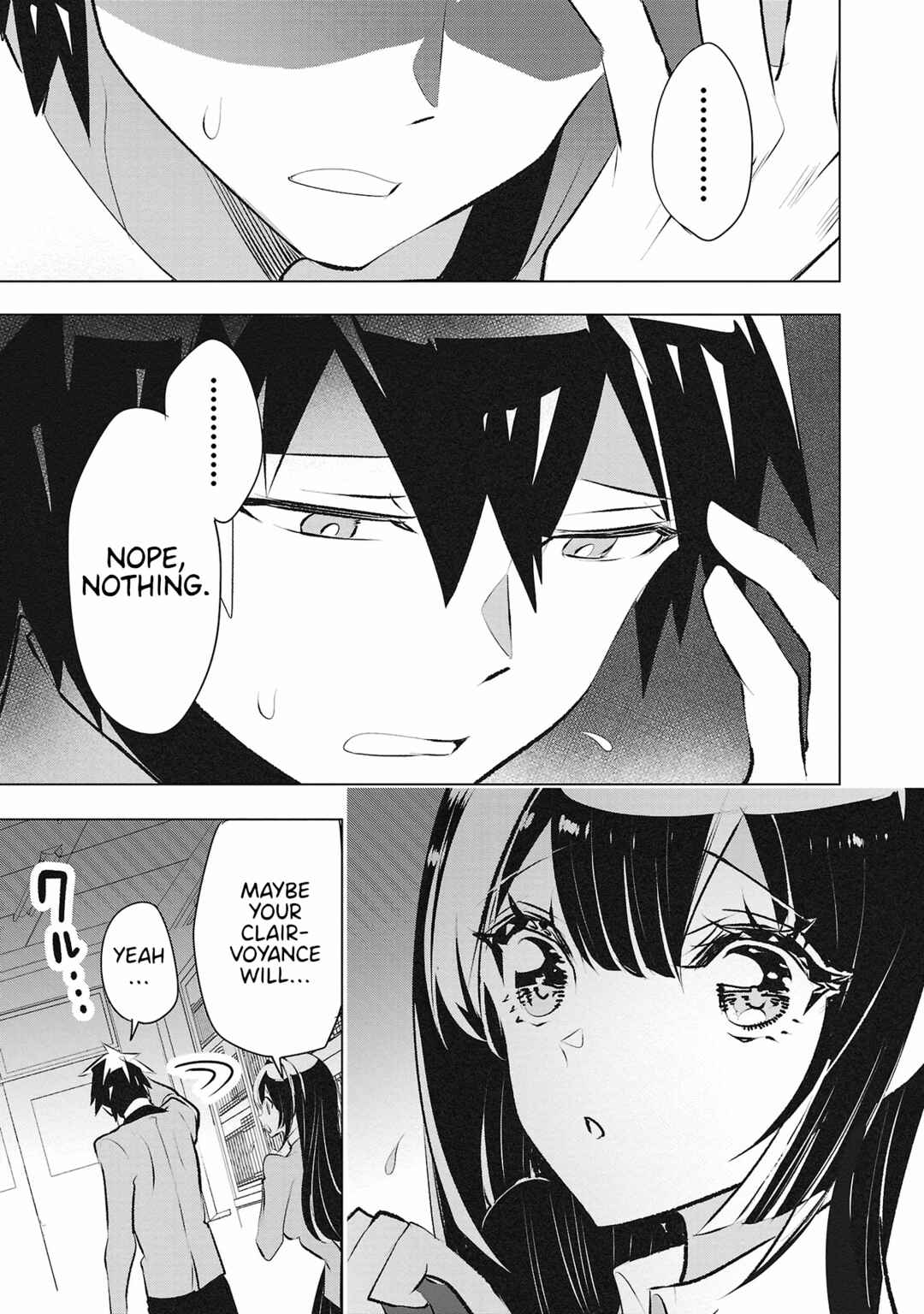 Page 7 Chapter 26 Misumi-san cant See Through