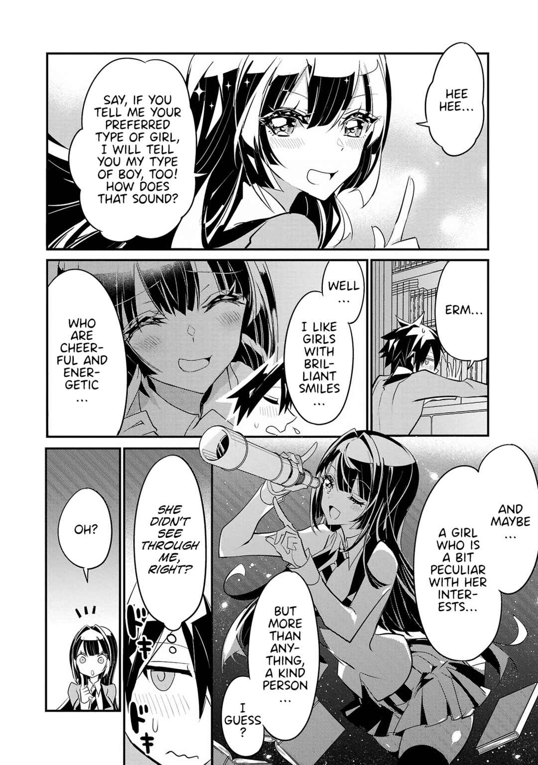 Page 14 Chapter 12 Misumi-san cant See Through