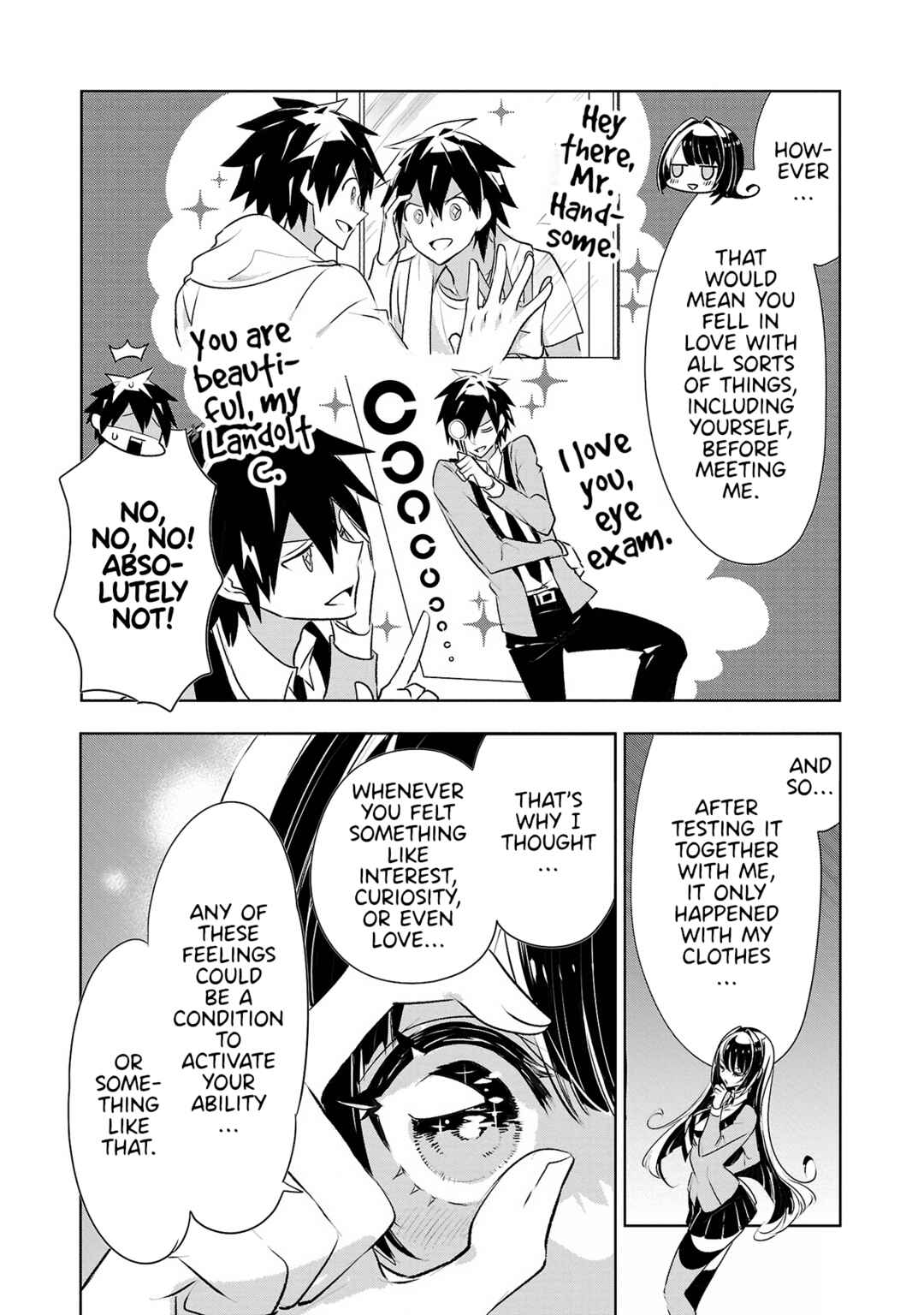 Page 10 Chapter 30 Misumi-san cant See Through