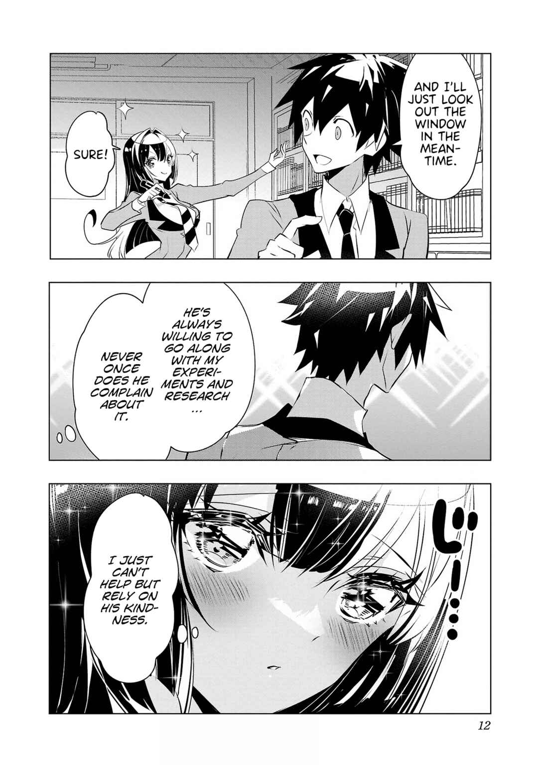 Page 14 Chapter 24 Misumi-san cant See Through