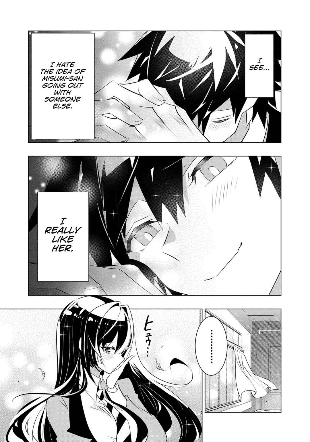 Page 9 Chapter 24 Misumi-san cant See Through
