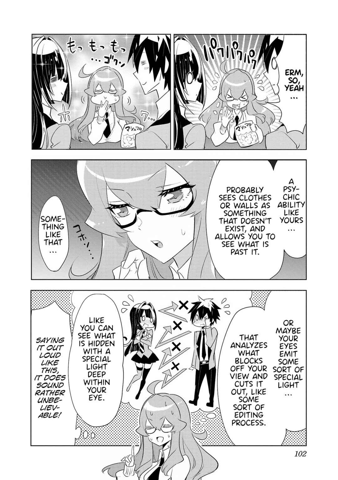 Page 12 Chapter 20 Misumi-san cant See Through
