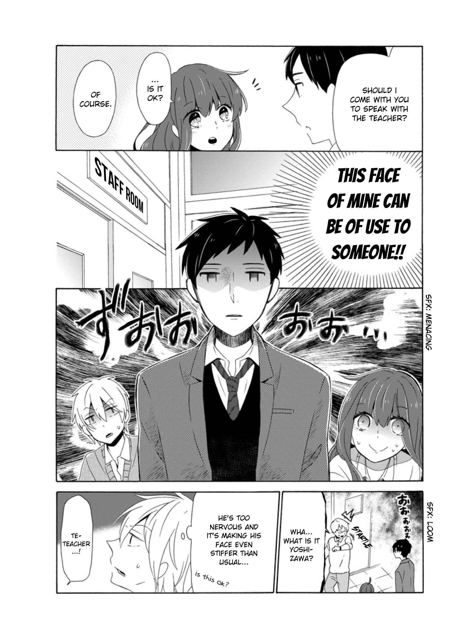 Page 13 Chapter 2 Kao ni Dasenai Yoshizawa-kun