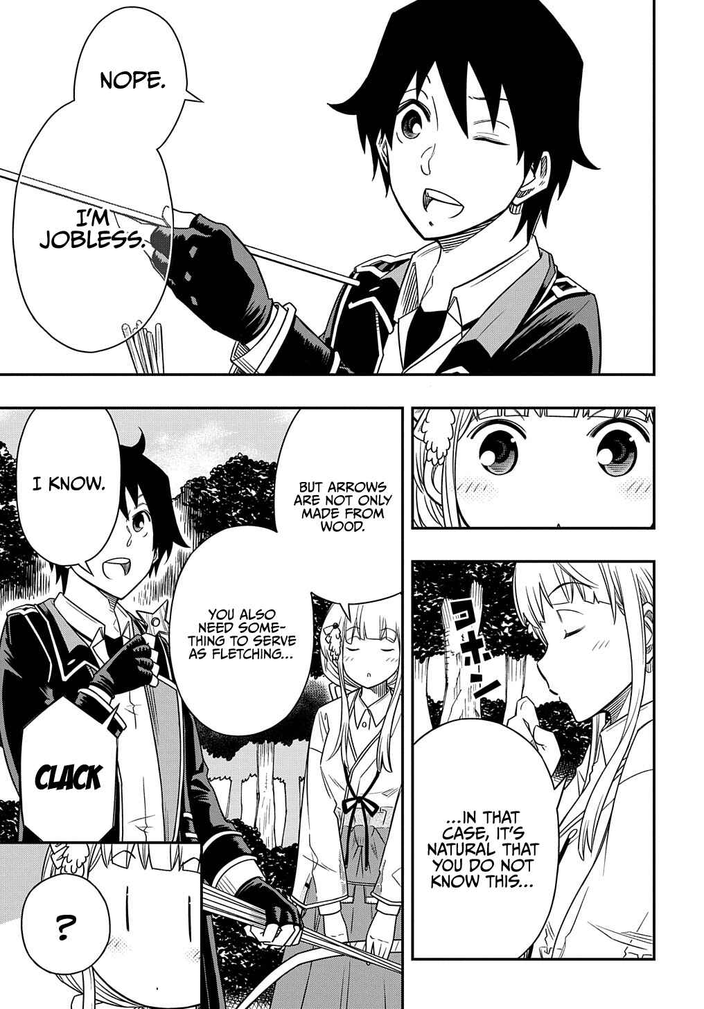 Page 20 Chapter 12 Kiyoubinbou, Jou wo Tateru ~Kaitaku Gakuen no Rettousei na no ni, Joukyuu-shoku no Skill to Mahou ga Subete Tsukaemasu~
