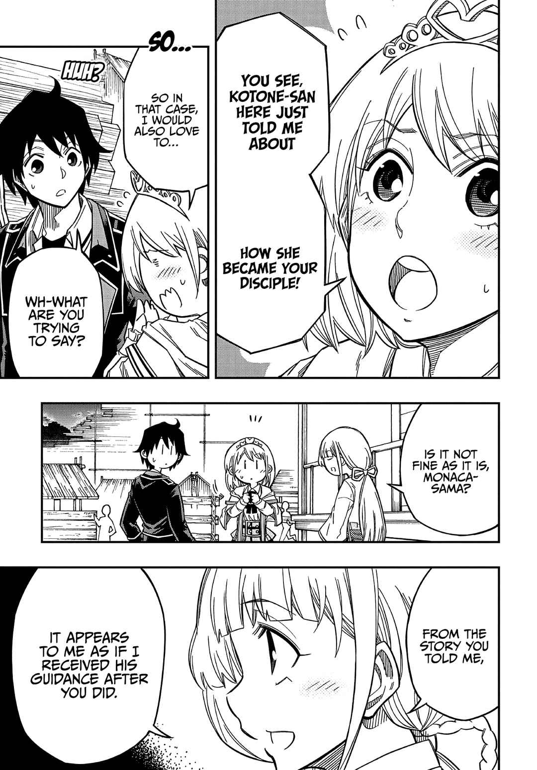 Page 6 Chapter 16.1 Kiyoubinbou, Jou wo Tateru ~Kaitaku Gakuen no Rettousei na no ni, Joukyuu-shoku no Skill to Mahou ga Subete Tsukaemasu~