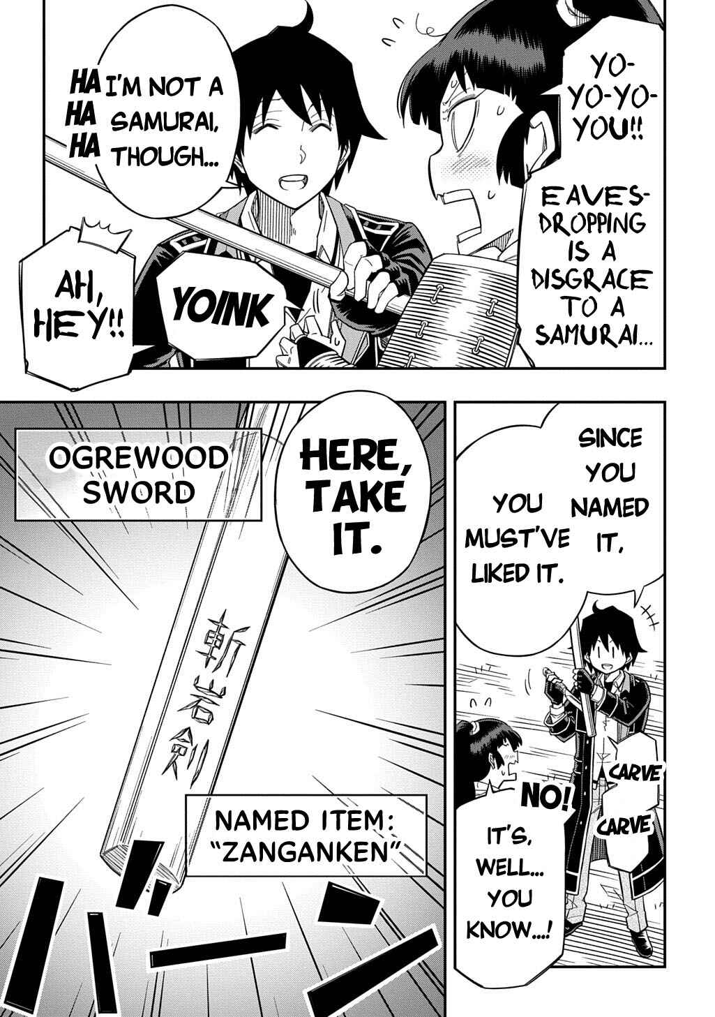 Page 10 Chapter 27.2 Kiyoubinbou, Jou wo Tateru ~Kaitaku Gakuen no Rettousei na no ni, Joukyuu-shoku no Skill to Mahou ga Subete Tsukaemasu~