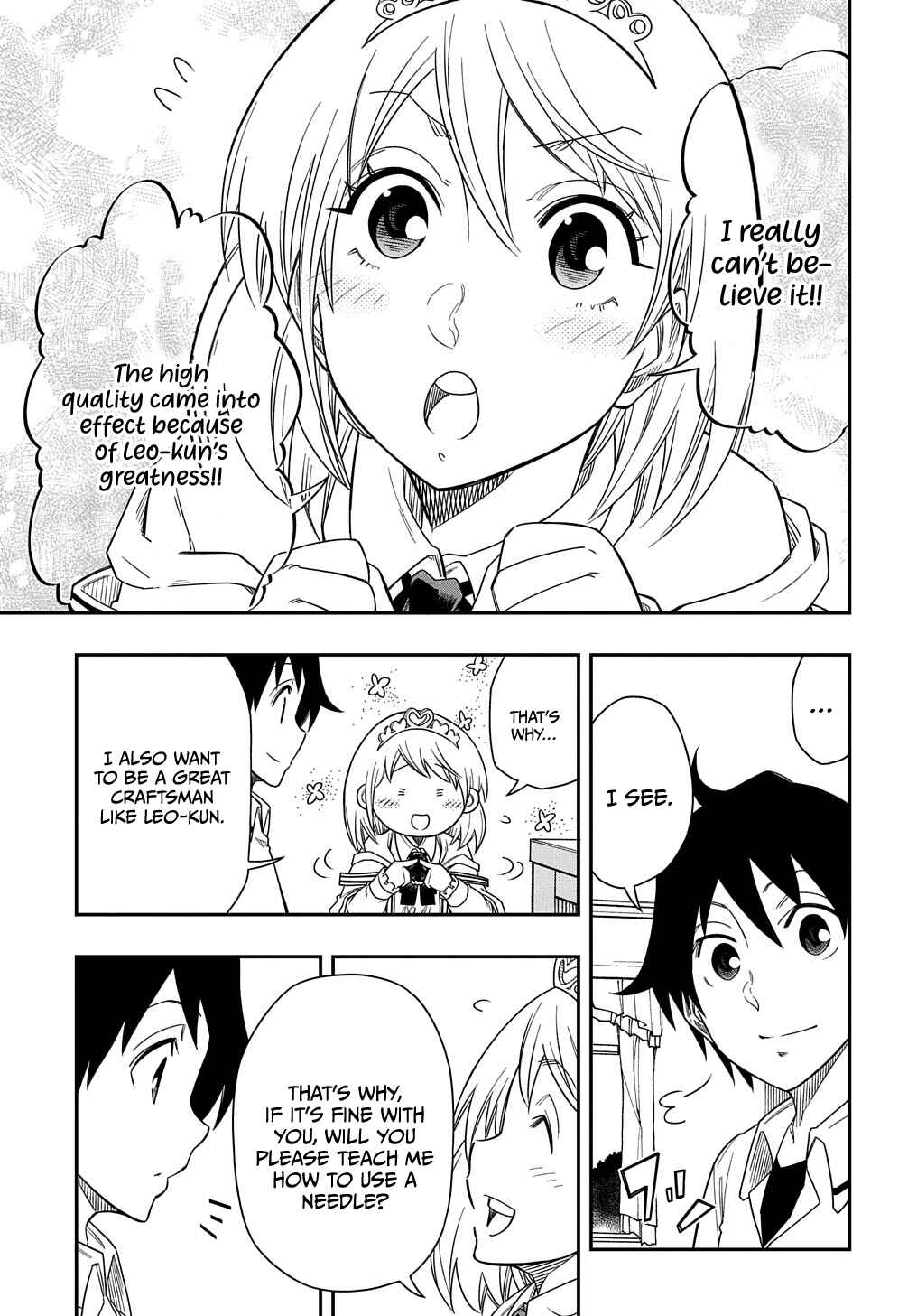Page 9 Chapter 8 Kiyoubinbou, Jou wo Tateru ~Kaitaku Gakuen no Rettousei na no ni, Joukyuu-shoku no Skill to Mahou ga Subete Tsukaemasu~