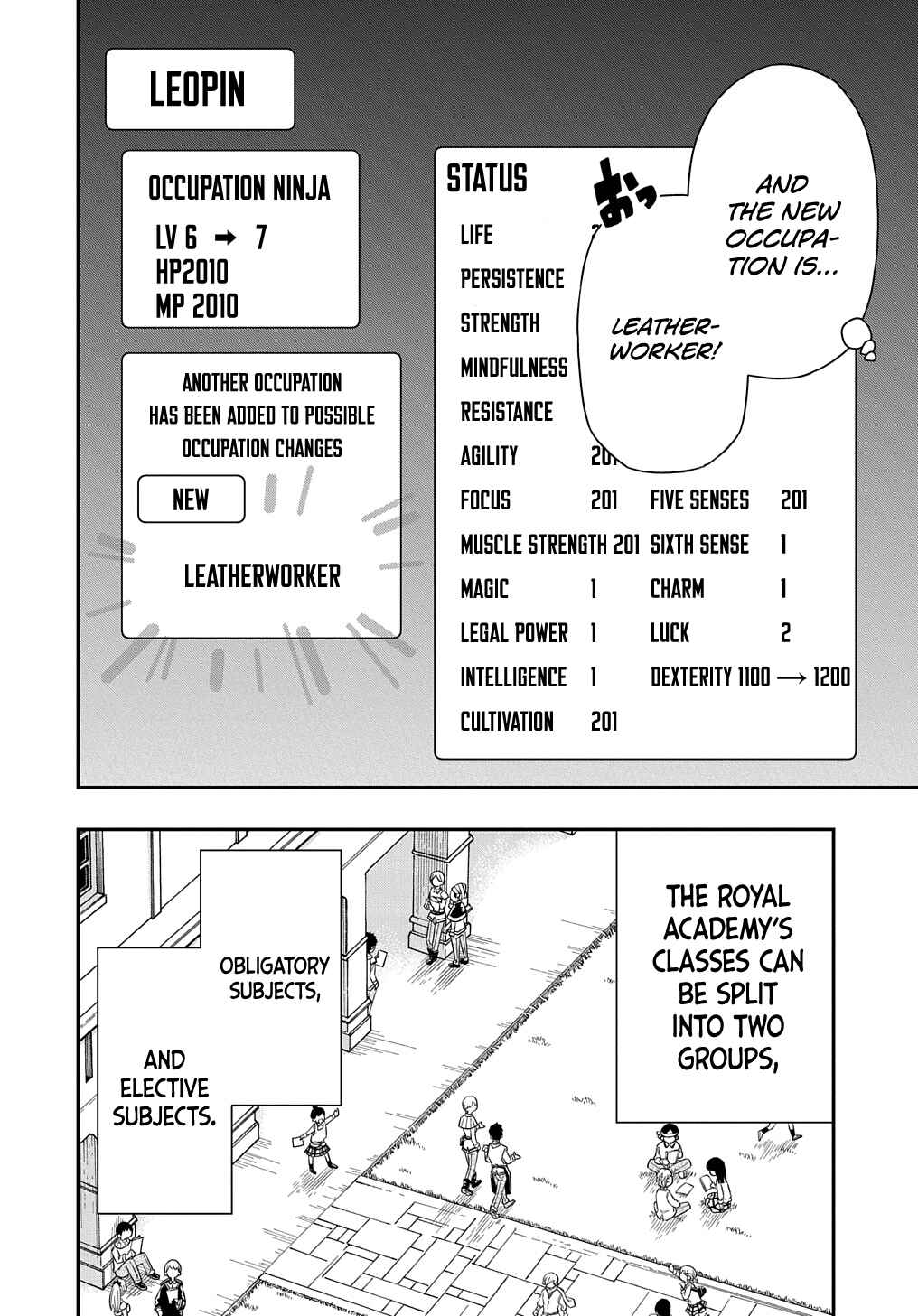 Page 33 Chapter 6 Kiyoubinbou, Jou wo Tateru ~Kaitaku Gakuen no Rettousei na no ni, Joukyuu-shoku no Skill to Mahou ga Subete Tsukaemasu~