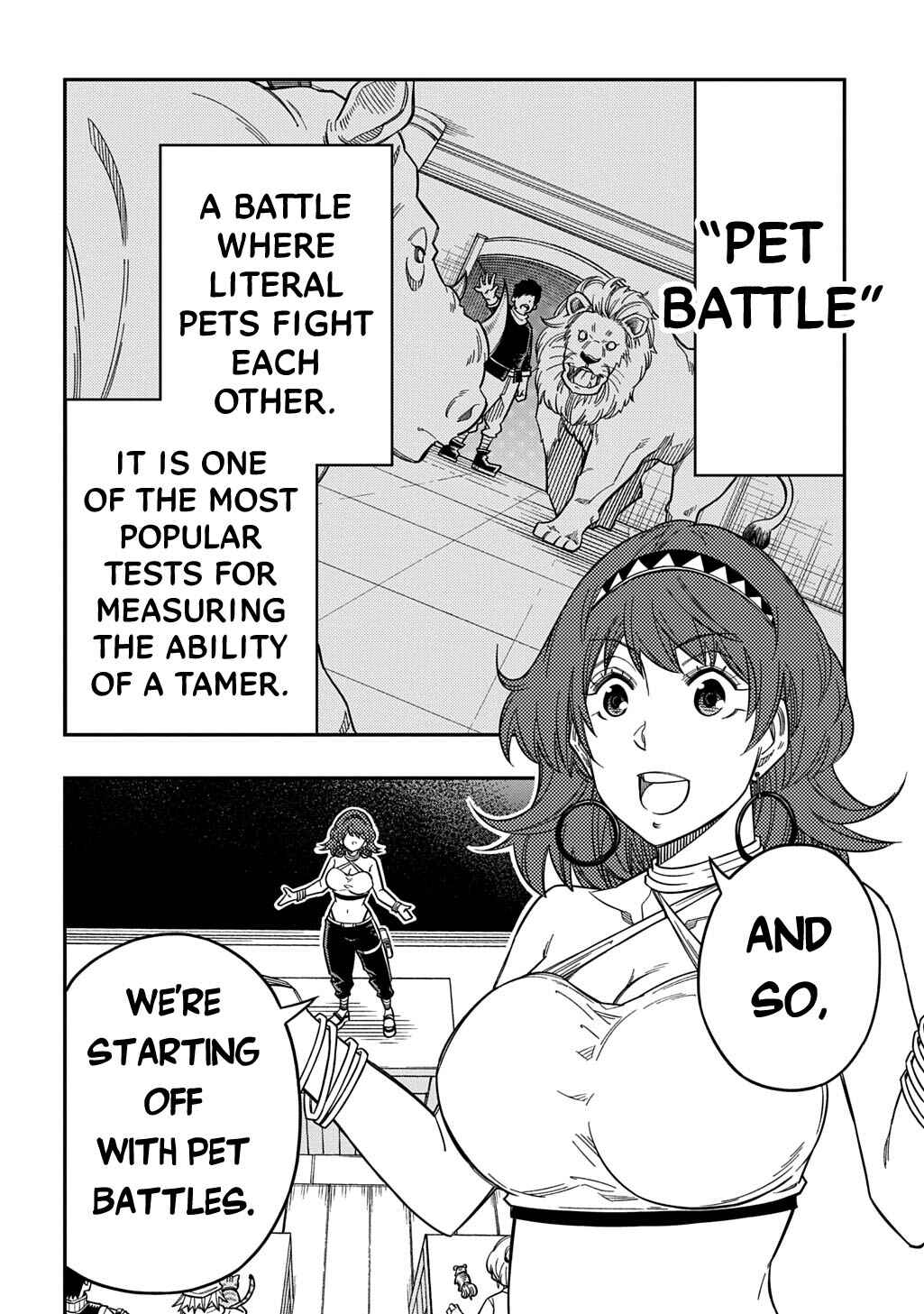 Page 3 Chapter 34 Kiyoubinbou, Jou wo Tateru ~Kaitaku Gakuen no Rettousei na no ni, Joukyuu-shoku no Skill to Mahou ga Subete Tsukaemasu~