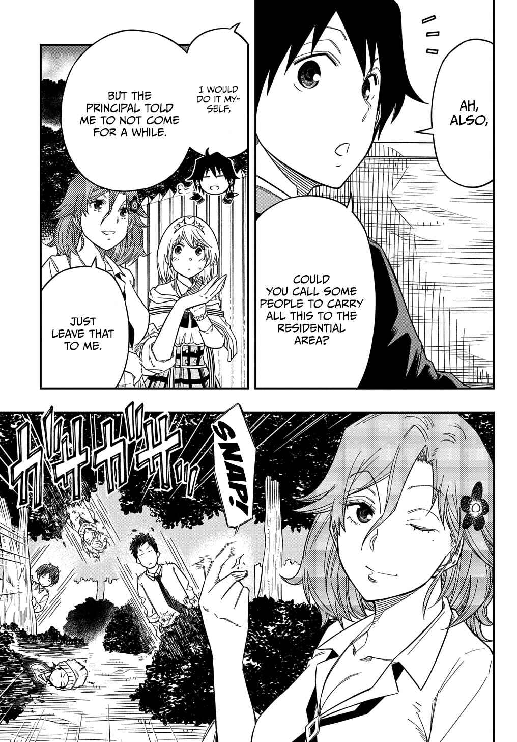 Page 26 Chapter 20 Kiyoubinbou, Jou wo Tateru ~Kaitaku Gakuen no Rettousei na no ni, Joukyuu-shoku no Skill to Mahou ga Subete Tsukaemasu~