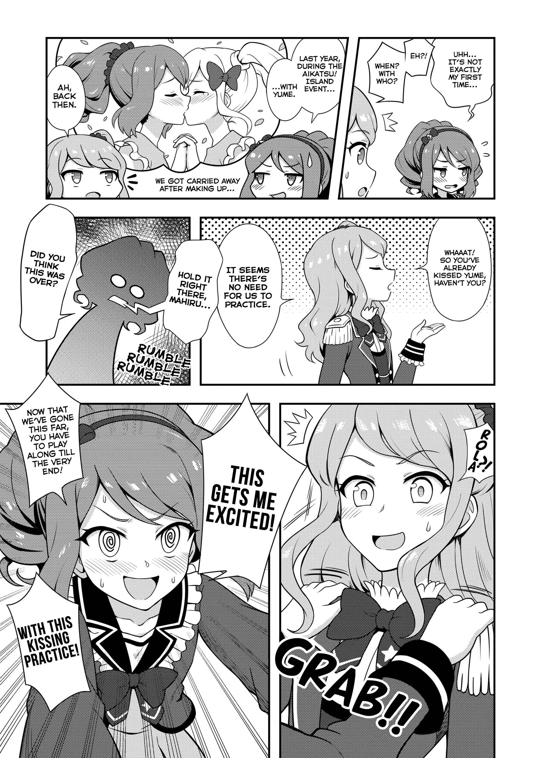 Page 9 Chapter Unknown_0421 Aikatsu Stars! - Kiss! KISS! Kiss! (Doujinshi)