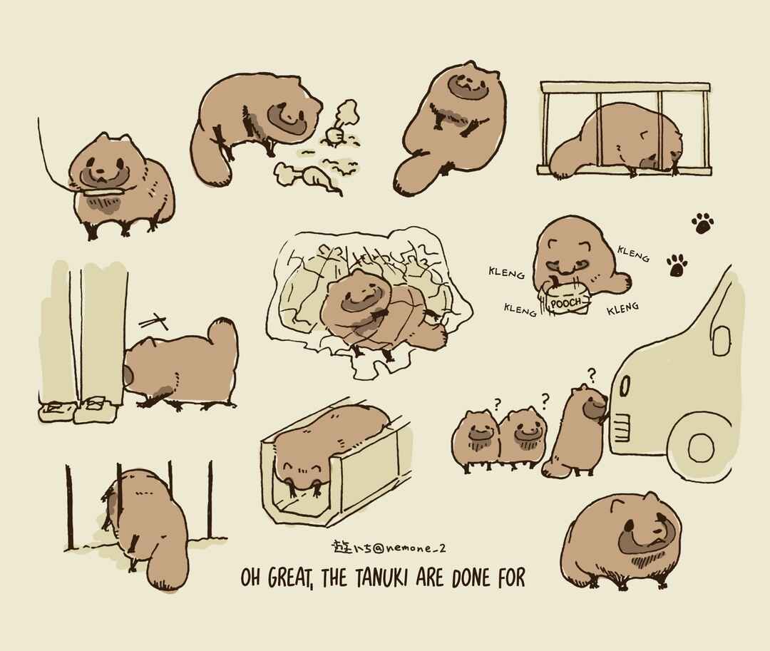 Page 1 Chapter 1 Oh Great, the Tanuki are Done For