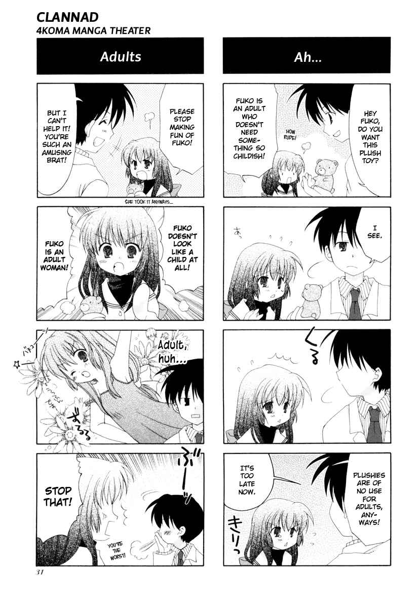 Page 8 Chapter 3 Clannad - 4-koma Manga Gekijou