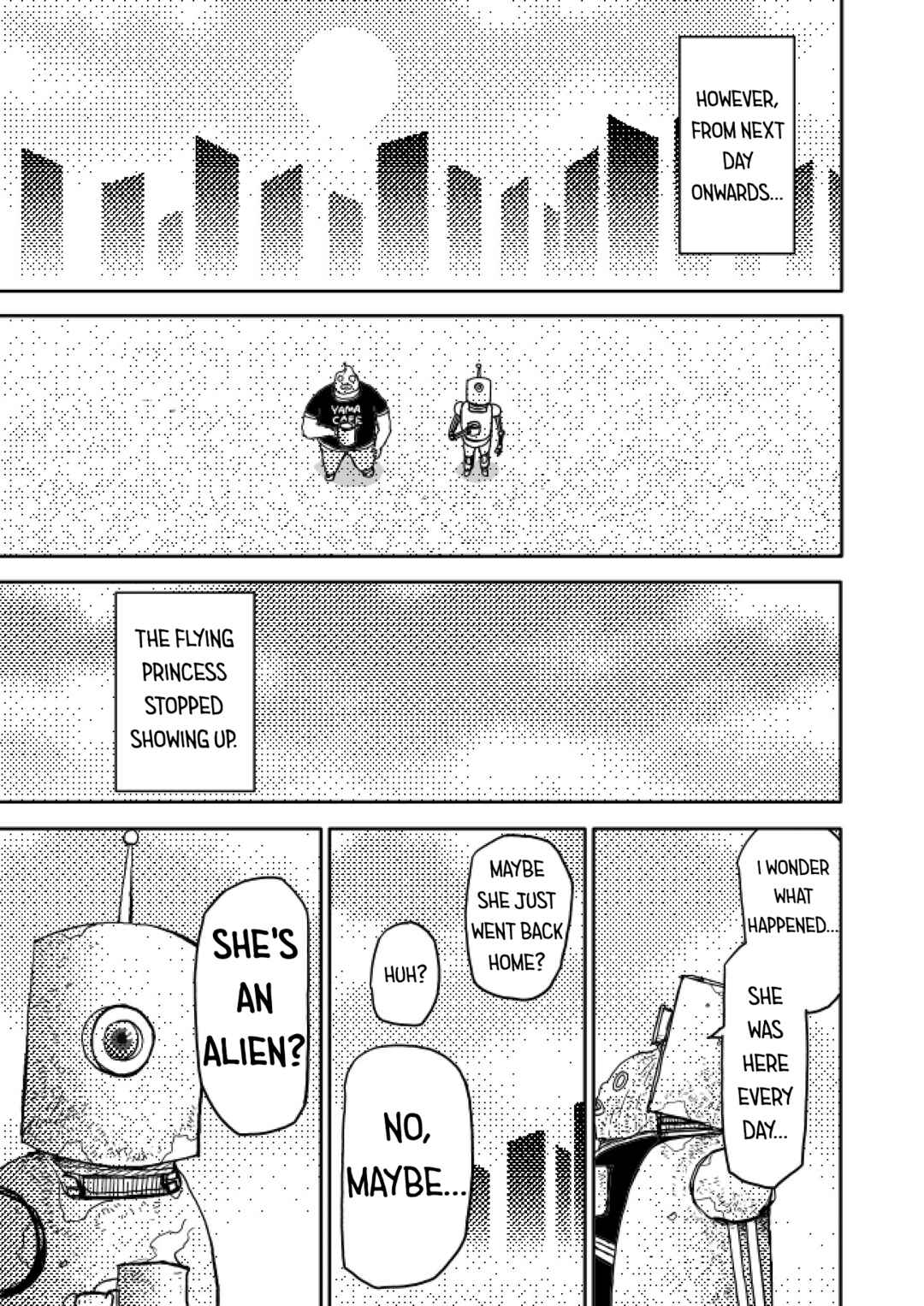 Page 1 Chapter 11 Flying Princess and Robot