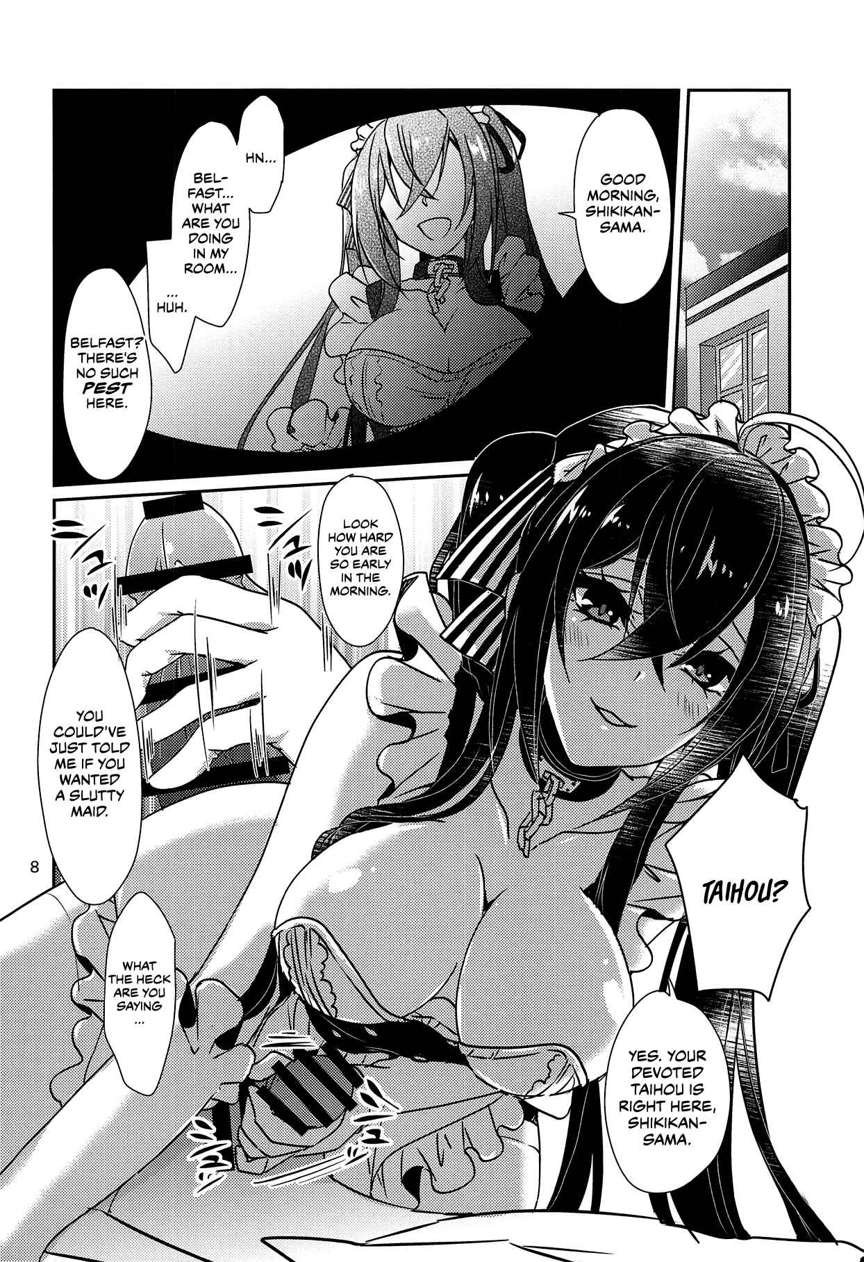 Page 9 Chapter Unknown_7e0d Azur Lane - How To Discipline Taihou (Doujinshi)