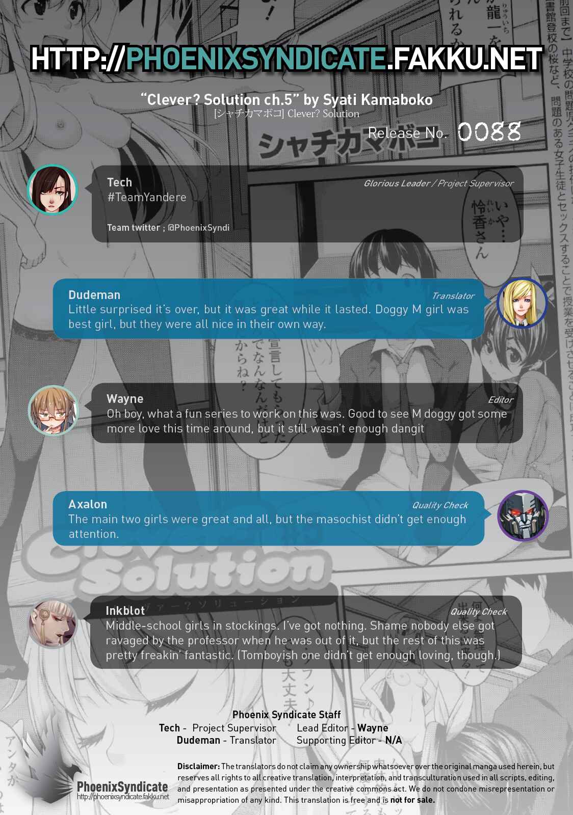 Page 24 Chapter 5 Clever? Solution