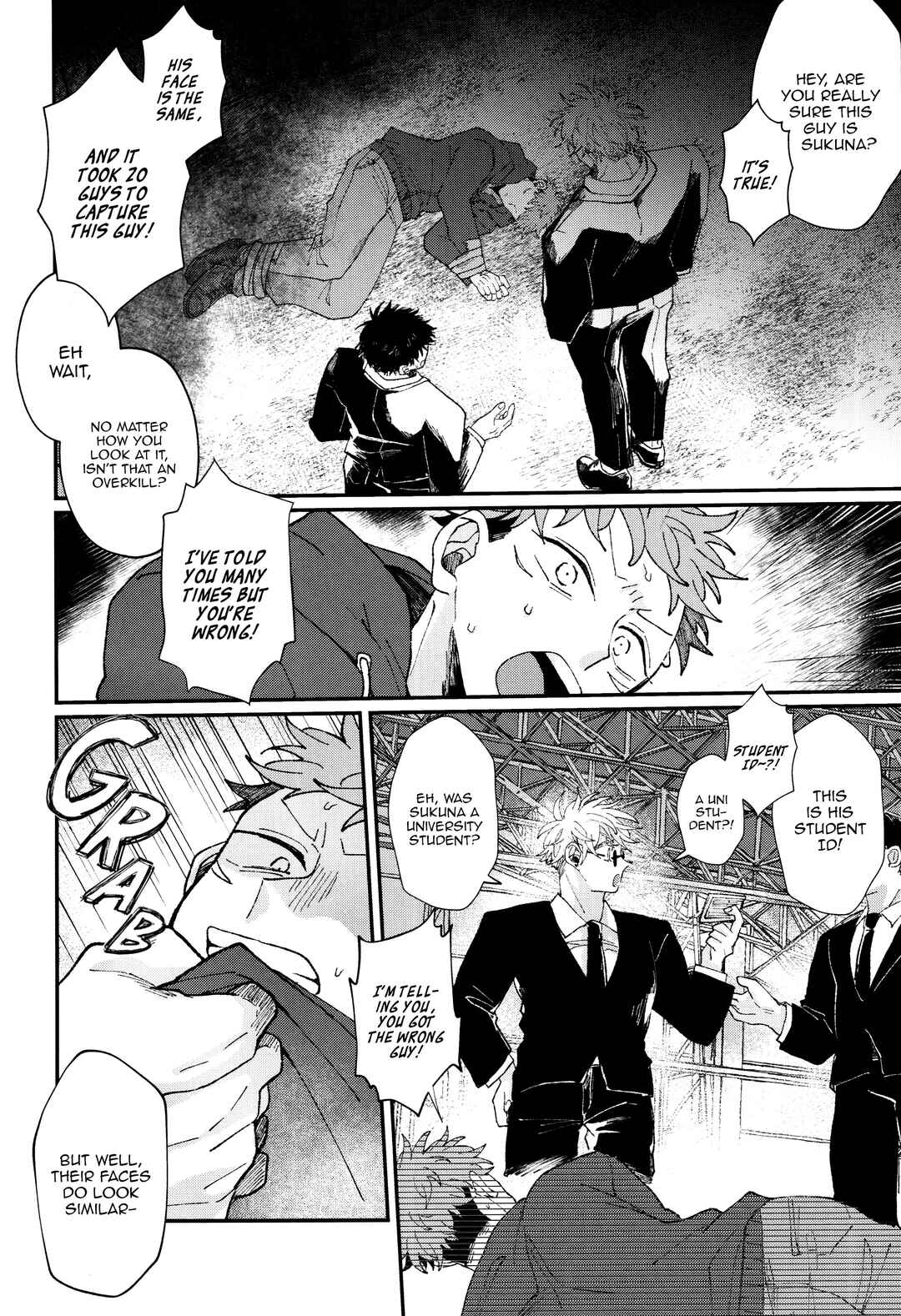 Page 4 Chapter Unknown_7305 Jujutsu Kaisen - ENCOUNT (Doujinshi)
