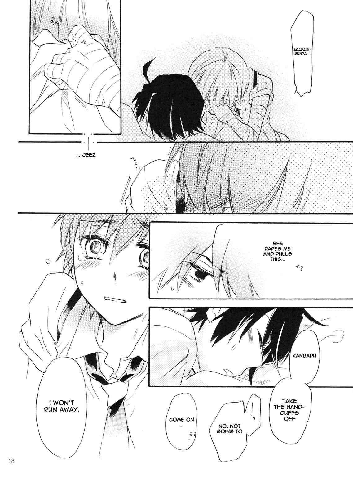 Page 17 Chapter Unknown_248f Bakemonogatari - Sarudie! (Doujinshi)
