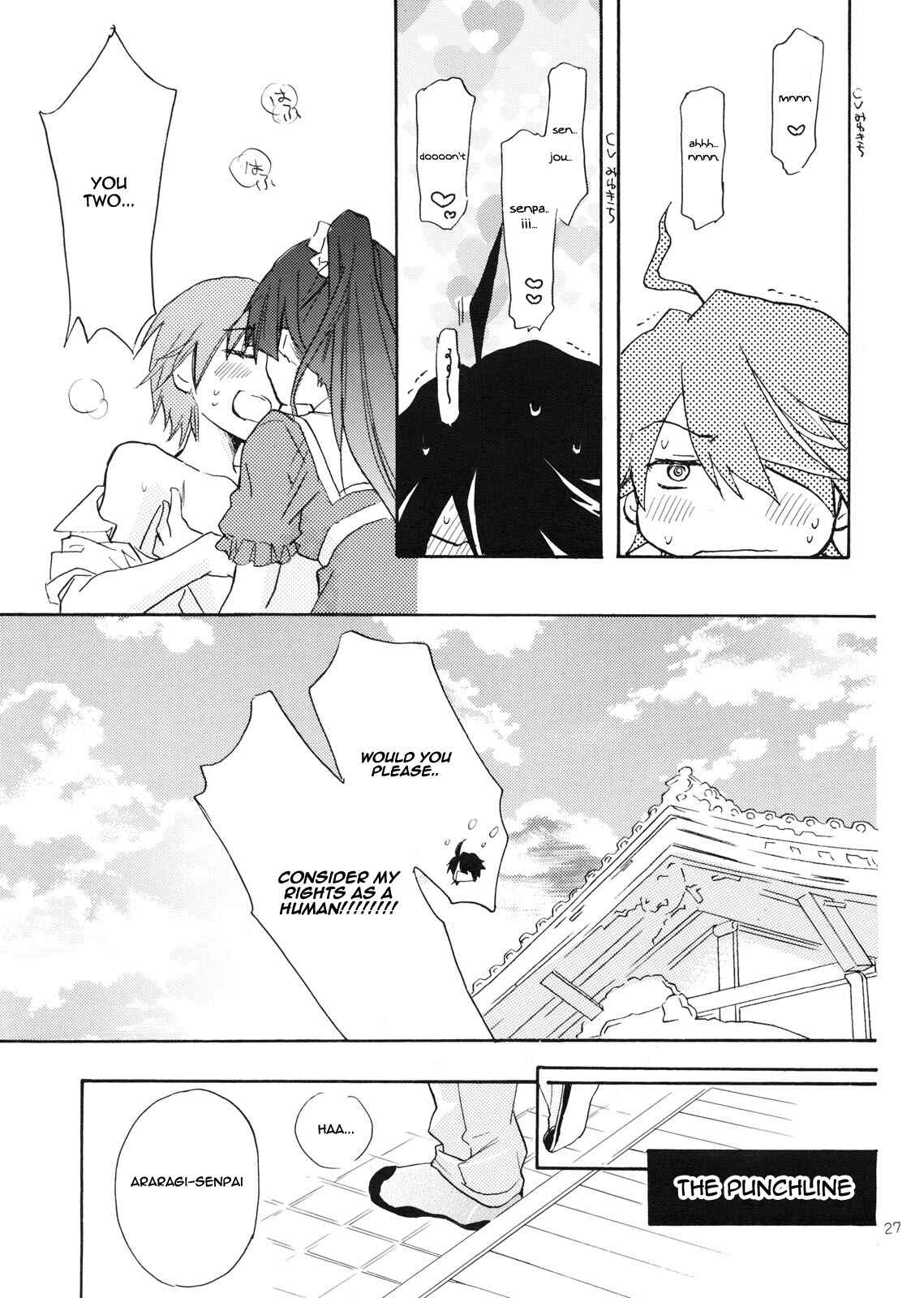 Page 26 Chapter Unknown_248f Bakemonogatari - Sarudie! (Doujinshi)