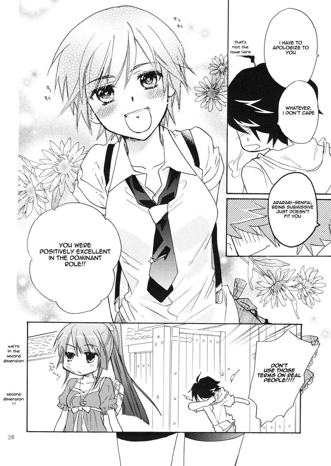 Page 27 Chapter Unknown_248f Bakemonogatari - Sarudie! (Doujinshi)