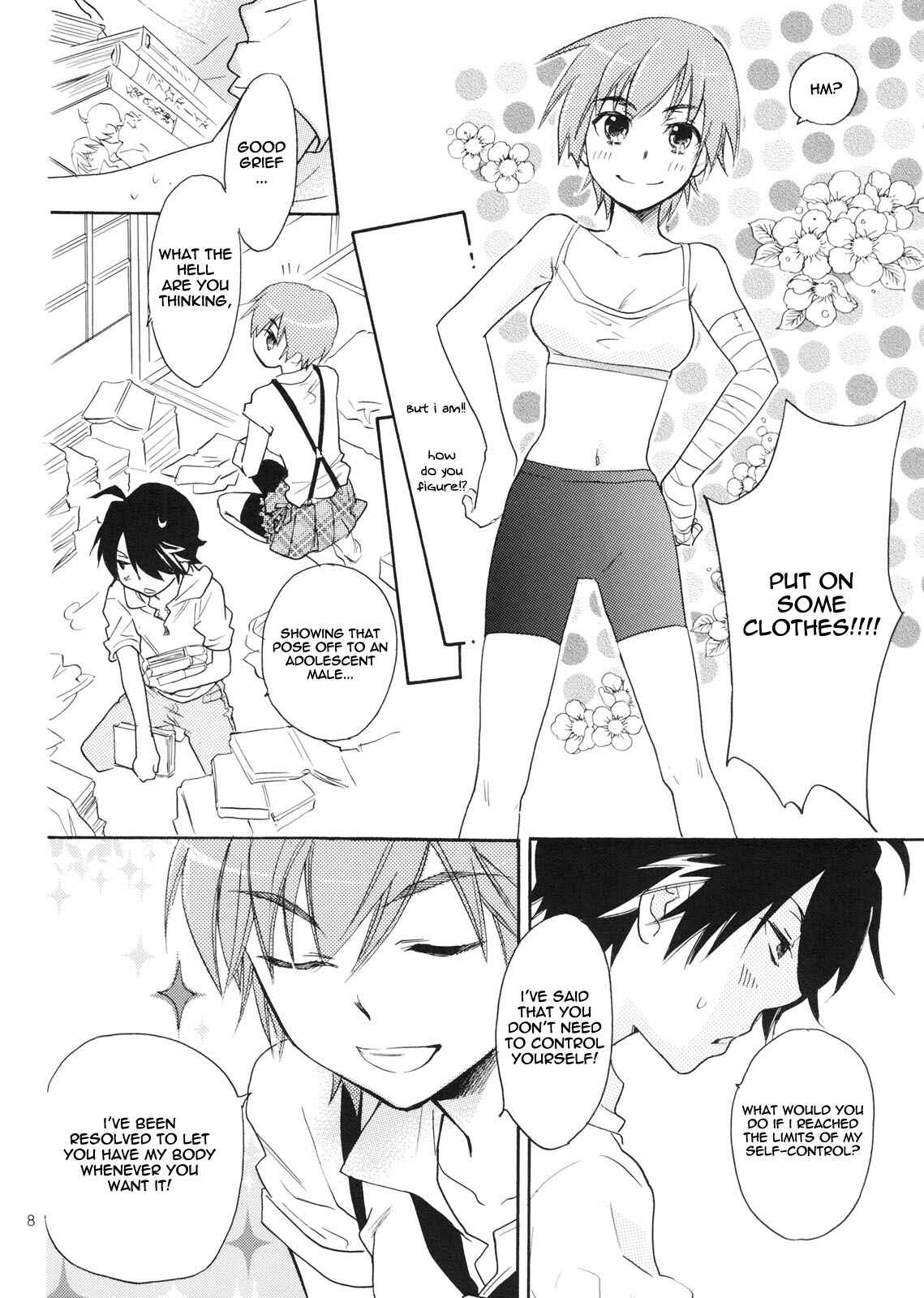 Page 7 Chapter Unknown_248f Bakemonogatari - Sarudie! (Doujinshi)